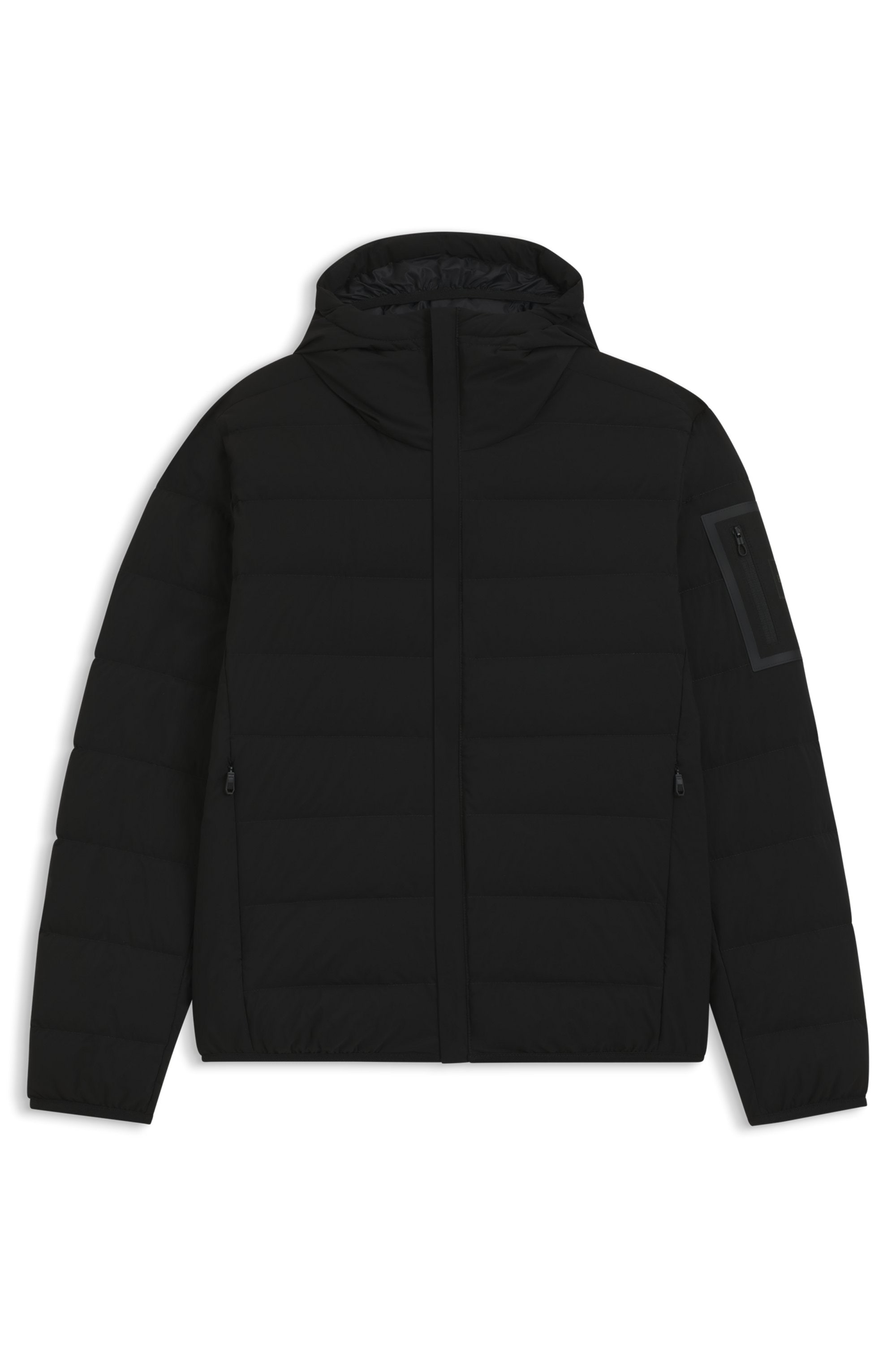 BOSS GREEN Doudoune »OW Riplite JT HD« mit Kapuze abenehmbare Kapuze wasserabweisend regular fit, 4-Wege Stretch