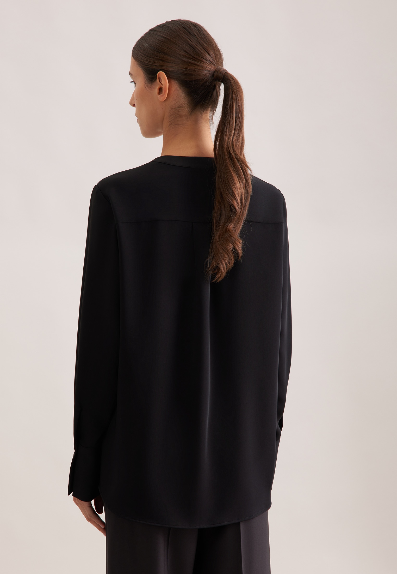 seidensticker Blouse classique »Schwarze Rose«, Tunika Uni
