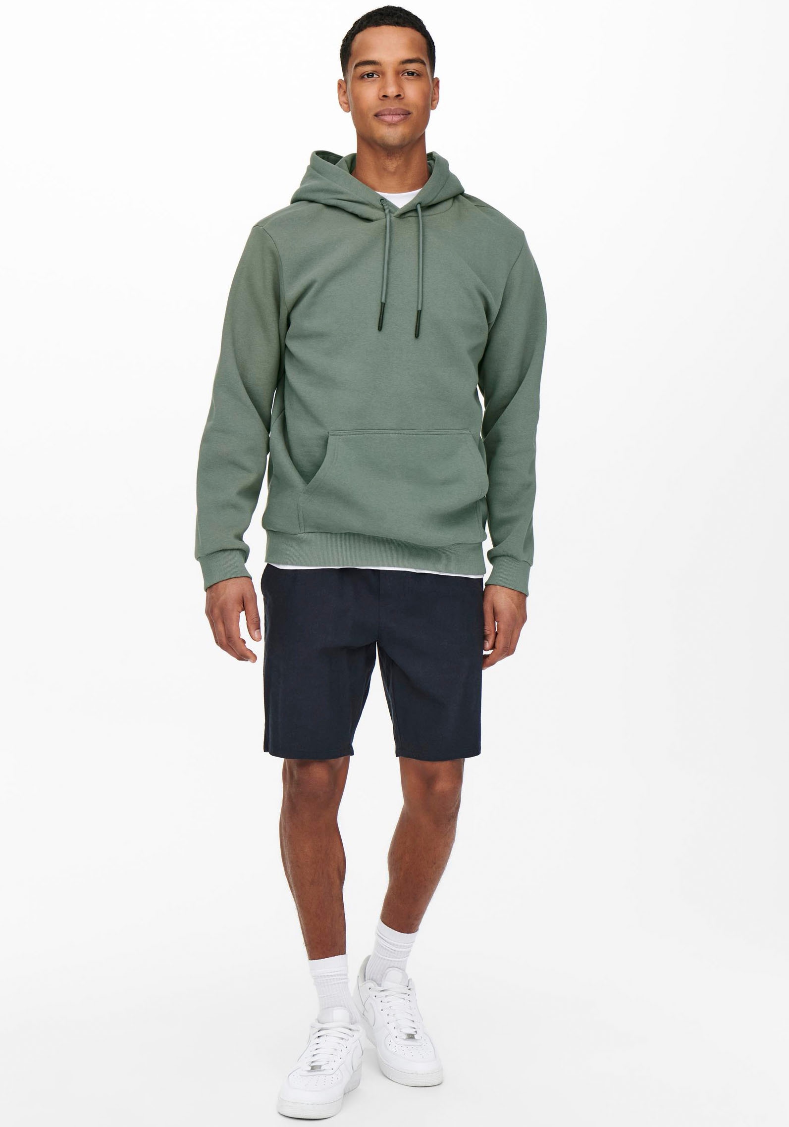 ONLY & SONS Kapuzensweatshirt »ONSCERES HOODIE SWEAT NOOS«