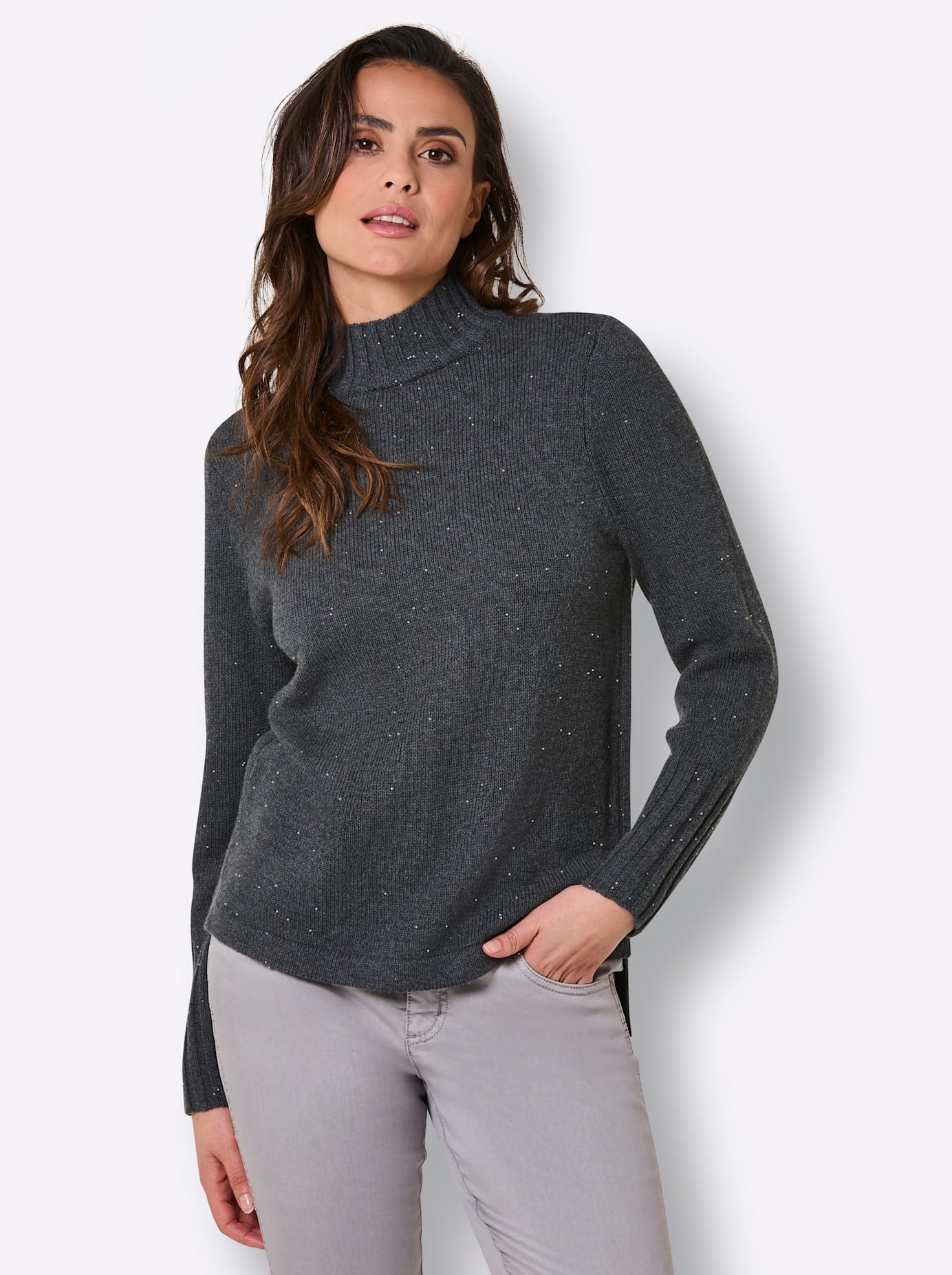 Image of CREATION L PREMIUM Wollpullover "Kaschmir-Woll-Pullover"