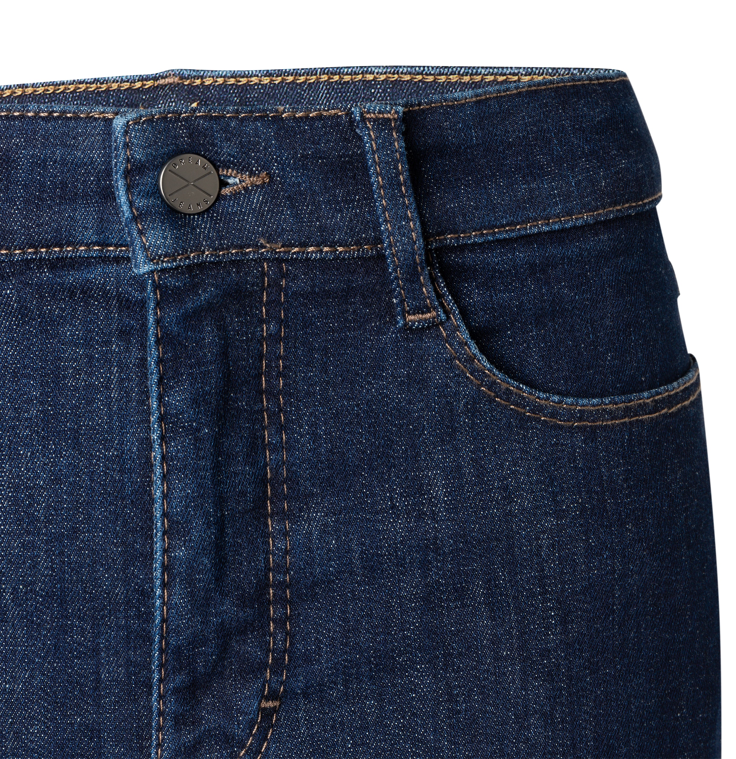MAC Weite Jeans »Dream Wide authentic«, mit formendem Shaping-Effekt