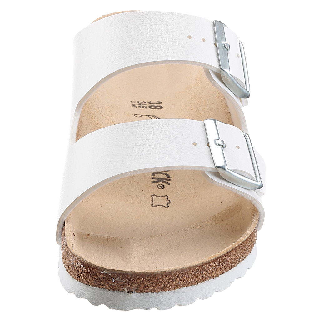 Birkenstock Pantolette »ARIZONA BF«, mit ergonomisch geformtem Fussbett