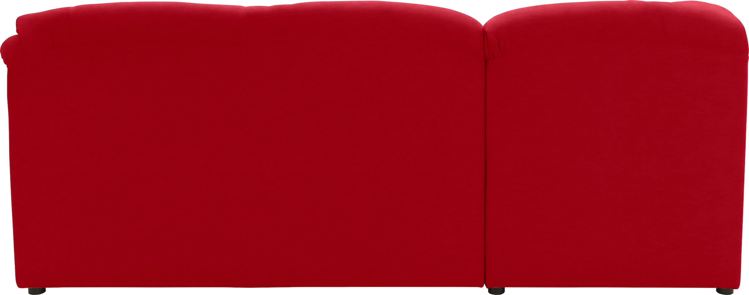 DOMO collection Ecksofa »Faenza für kleine Räume, Stellmasse 232,176cm, komfortabel, L-Form«, mit Ottomane, zeitlos, elegante Armlehnen, wahlweise mit Bettfunktion