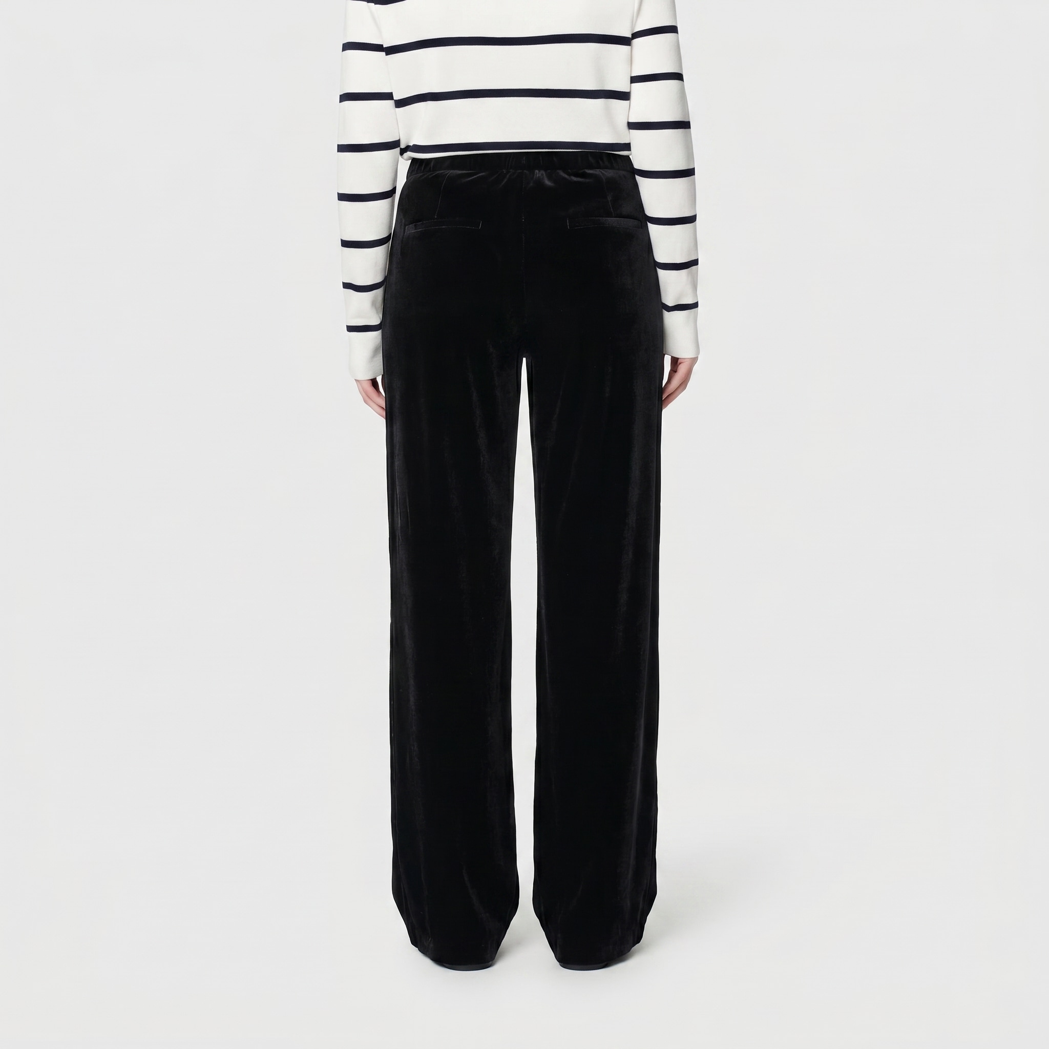 MAC Pantalon à enfiler »CHIARA WIDE«  Mittlere Leibhöhe, weite Beinform