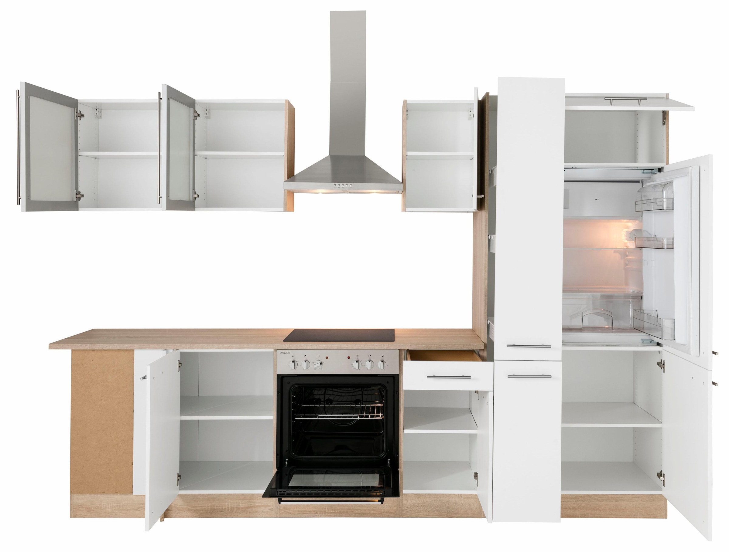 ♕ OPTIFIT Winkelküche »Kalmar«, ohne E-Geräte, Stellbreite 300 x 175 cm  versandkostenfrei auf | L-Küchen