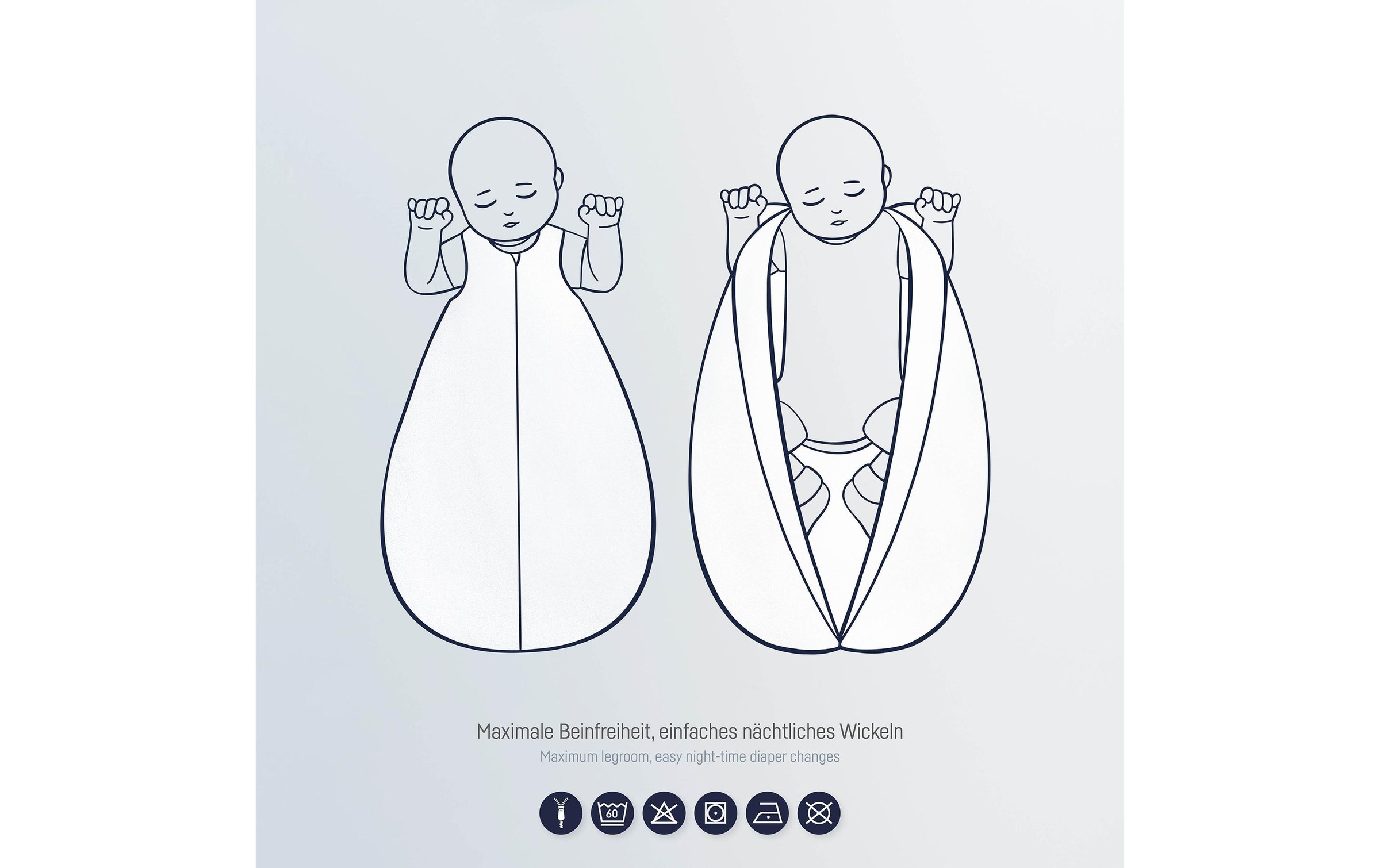 Julius Zöllner Babyschlafsack »Organic Sunshine 110 cm«