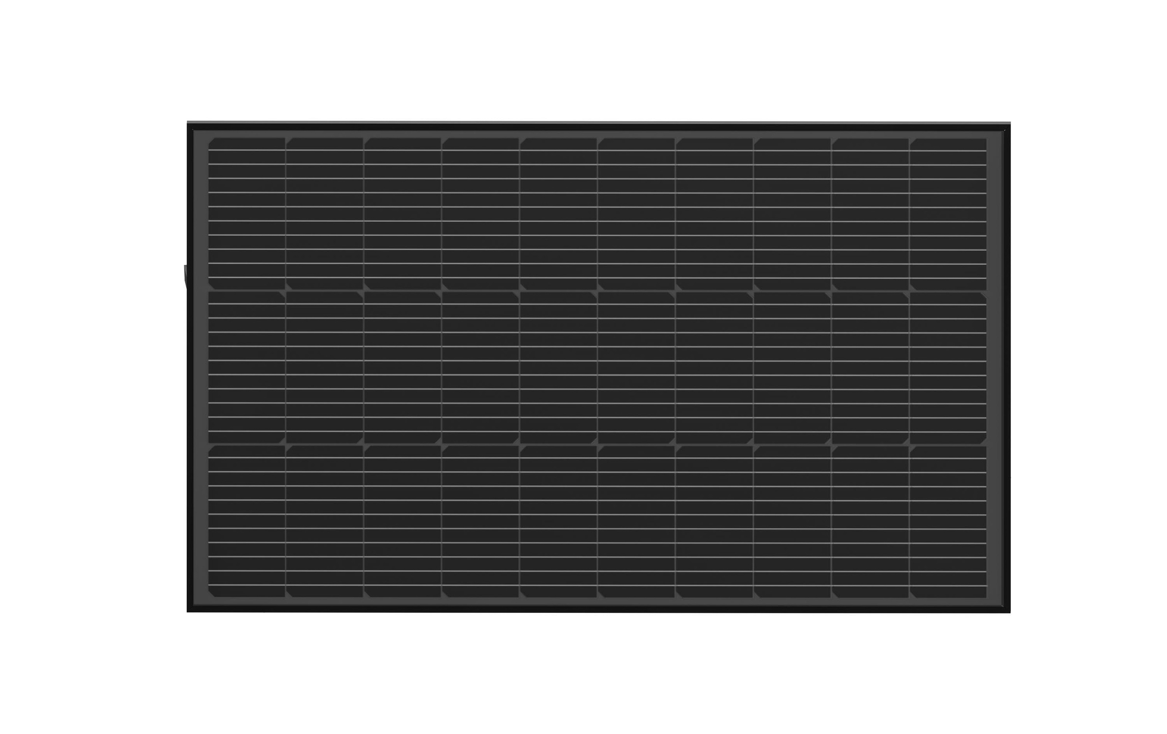 Ecoflow Solarmodul »Monokristalin Modul, MC4, Rigid, 100 W, 2 Stück«