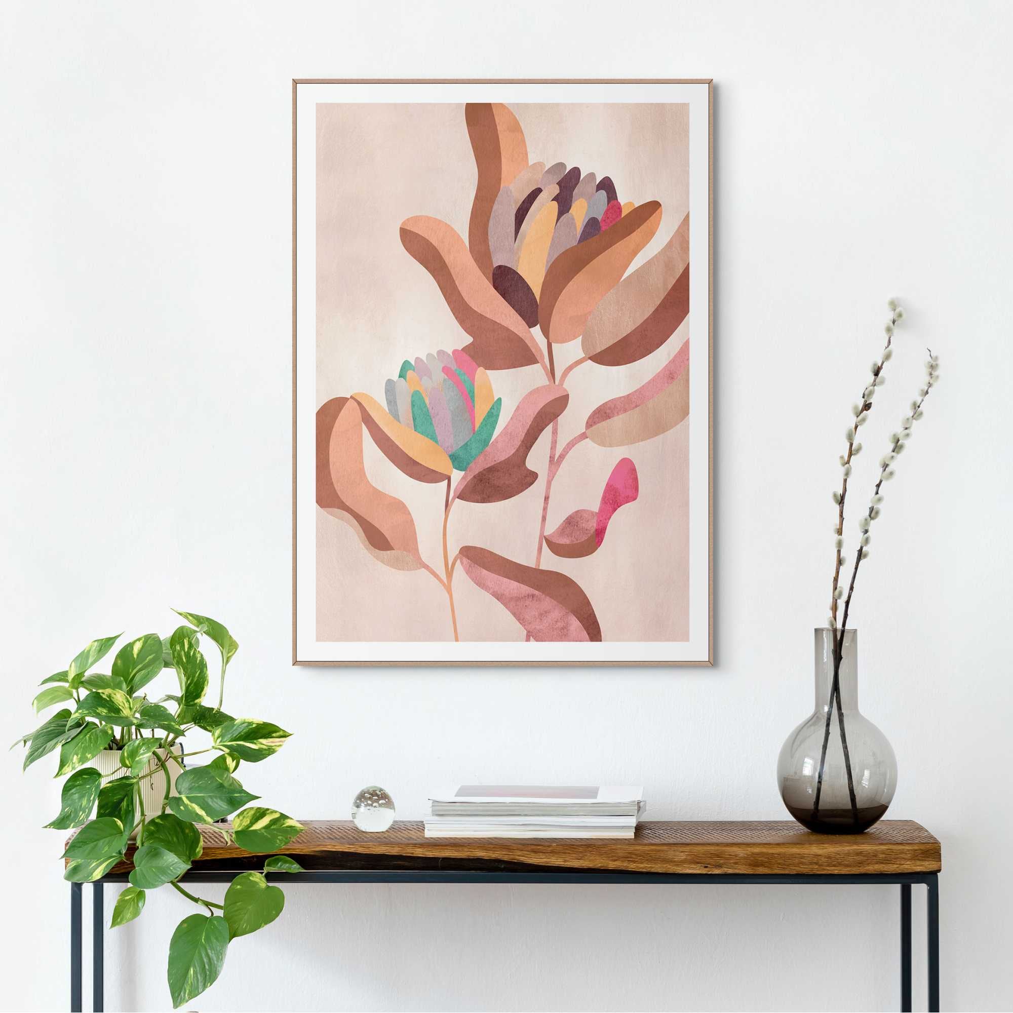 Image of Reinders Bild mit Rahmen "Earth Flowers"