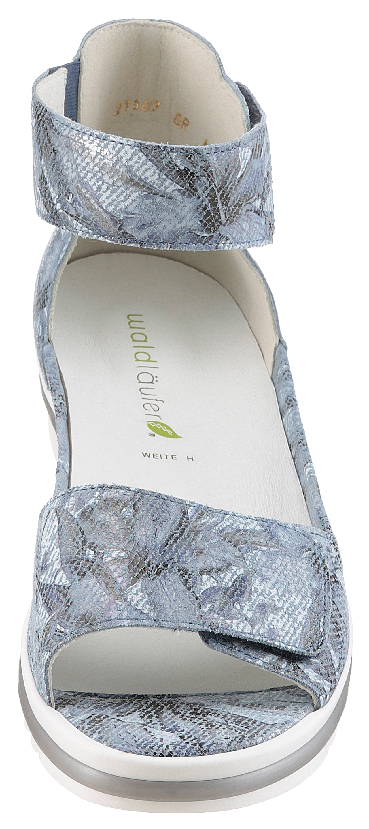 Waldläufer Sandale à plateforme »HAKURA«  , Sandalette, Sommerschuh, Bequemschuh mit Klettverschlüsse, H-Weite