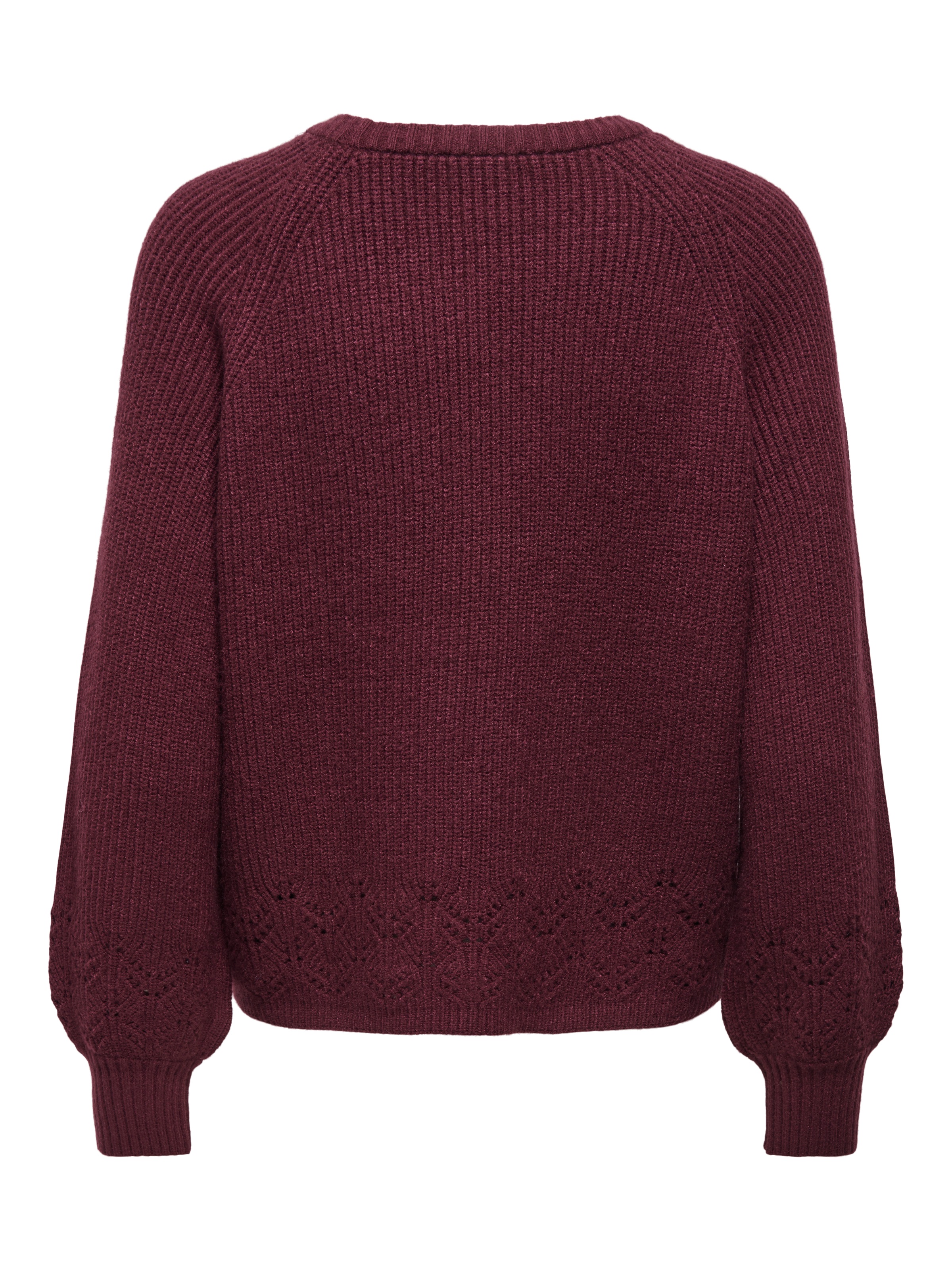 ONLY Strickpullover »ONLPRINCESS LS O-NECK DETAIL KNT« Viskosemischung, regular fit