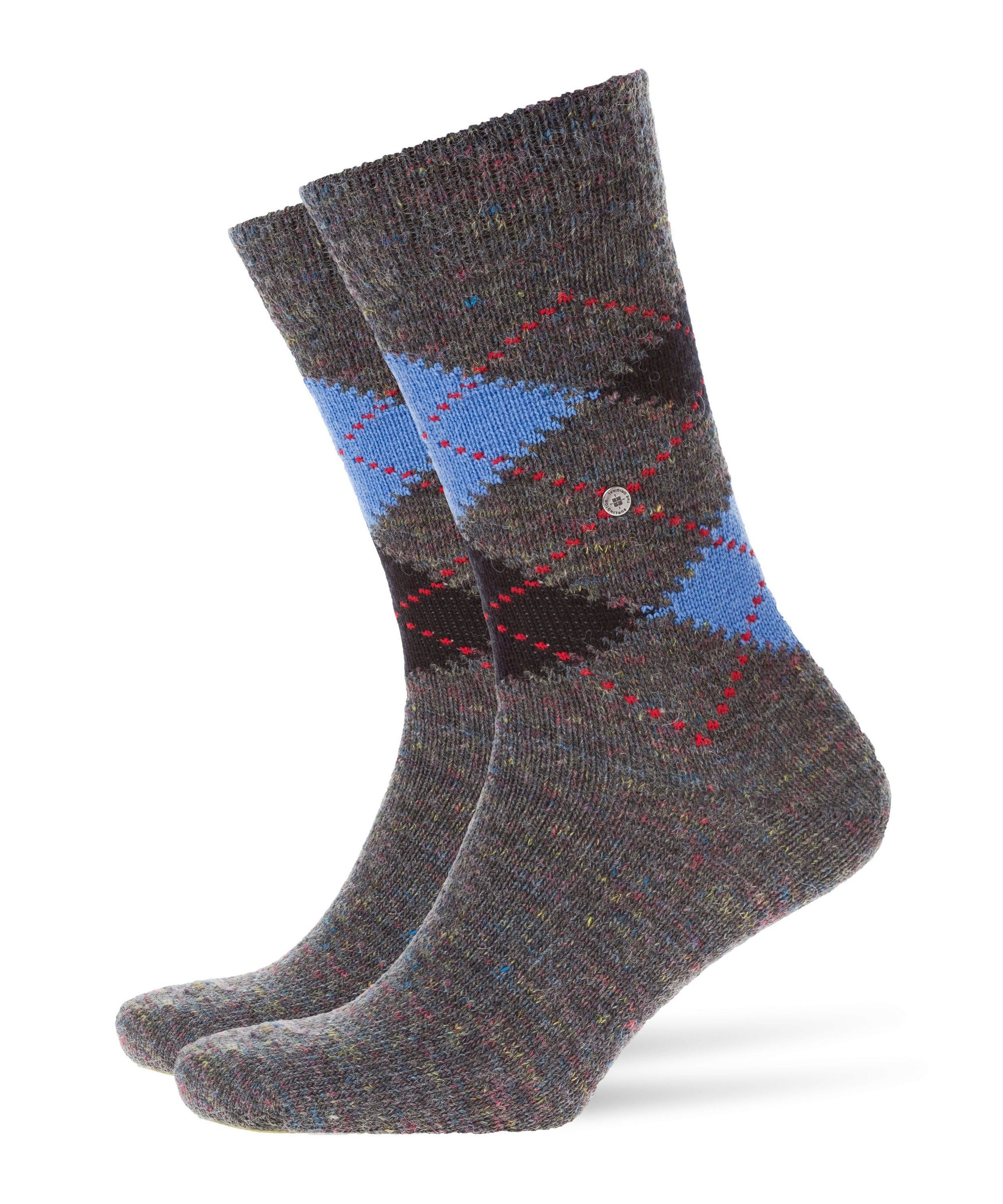 Socken Tweed Argyle (1 Paar)