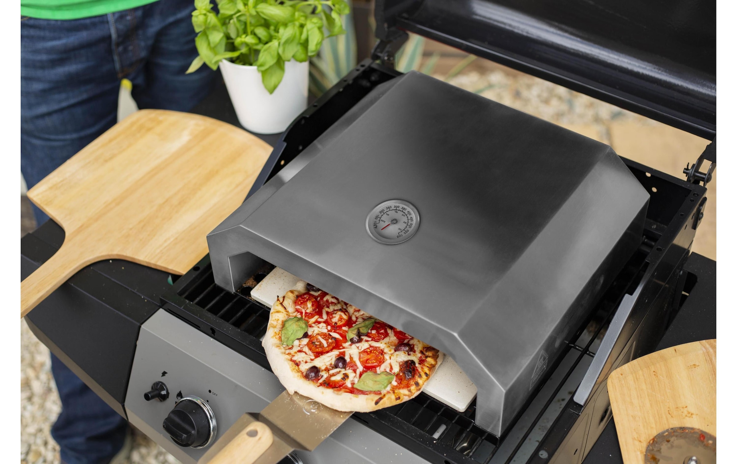 STRUCT Pizzaofen »Caserta Edelstahl«
