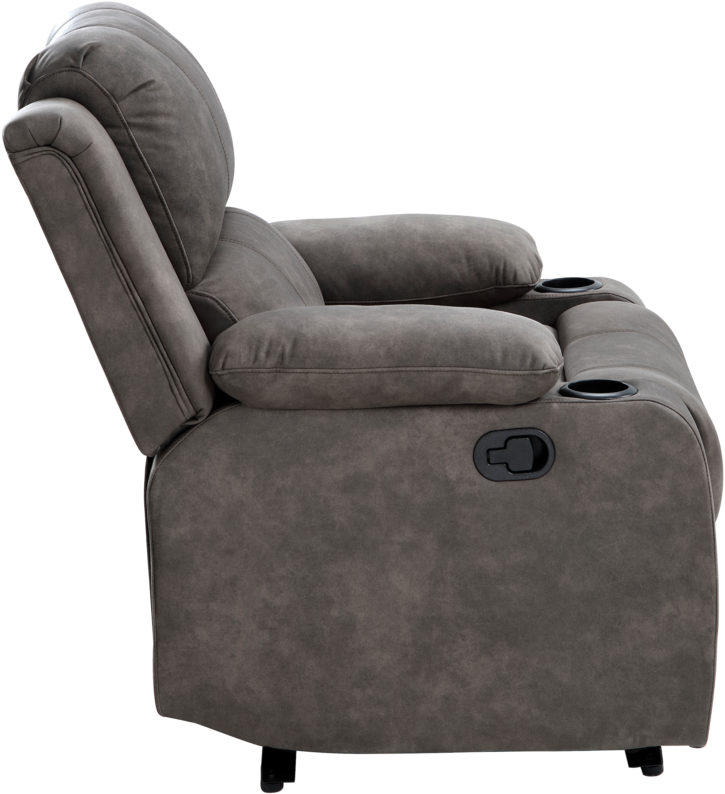 ATLANTIC home collection Relaxsessel »Cicero«, mit Relaxfunktion, Federkern und Getränkehalter