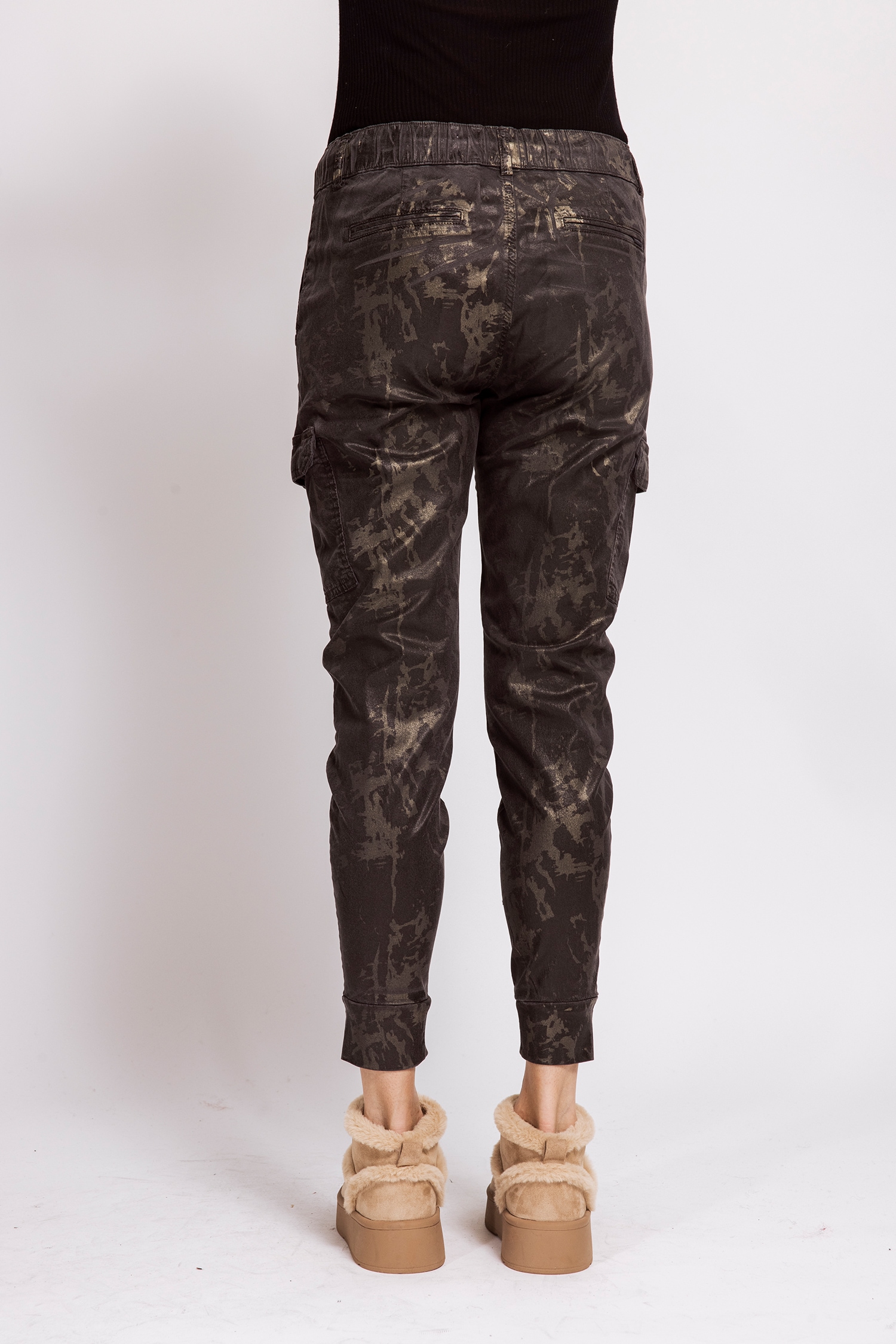Zhrill 1100000002199 »ZHDAISEY«  coupe slim fit, pour un look décontracté, avec ceinture élastique et cordon de serrage