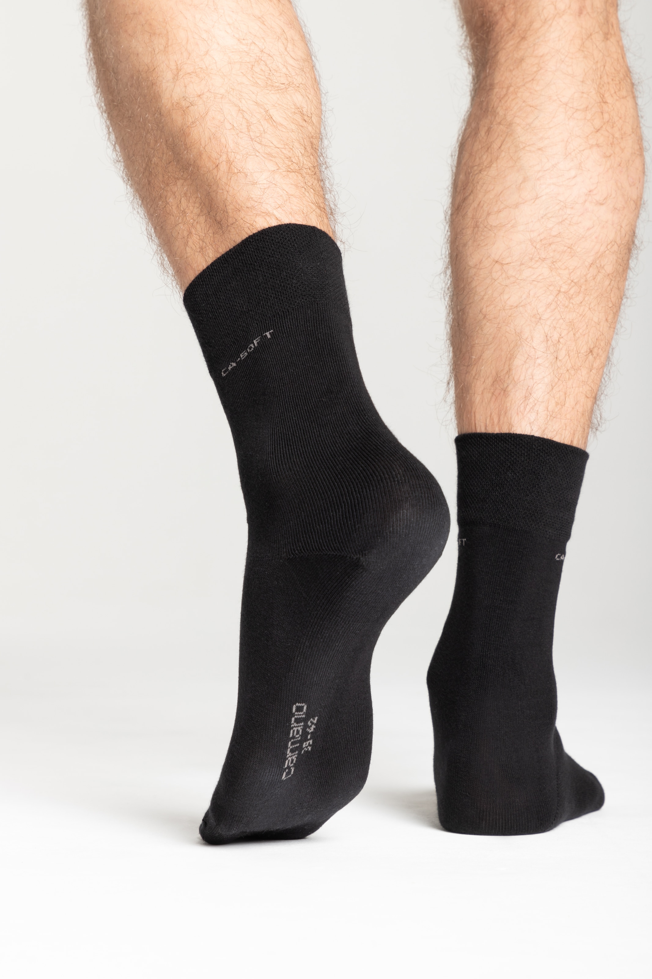 Camano Chaussettes »ca-soft« 4 Paar,  mit verstärktem Fersen- und Zehenbereich
