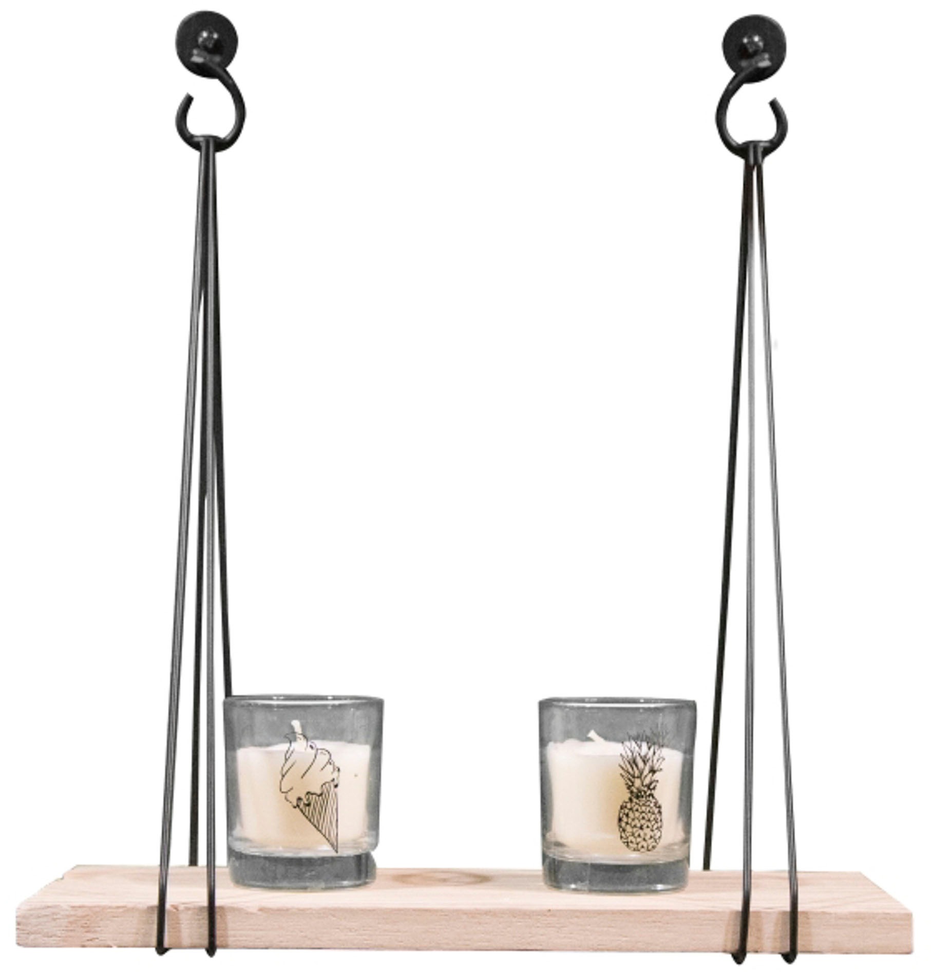 Image of Spiegelprofi GmbH Deko-Wandregal »INN«, Regalbrett aus Echtholz (Blauglockenbaum) bei Ackermann Versand Schweiz