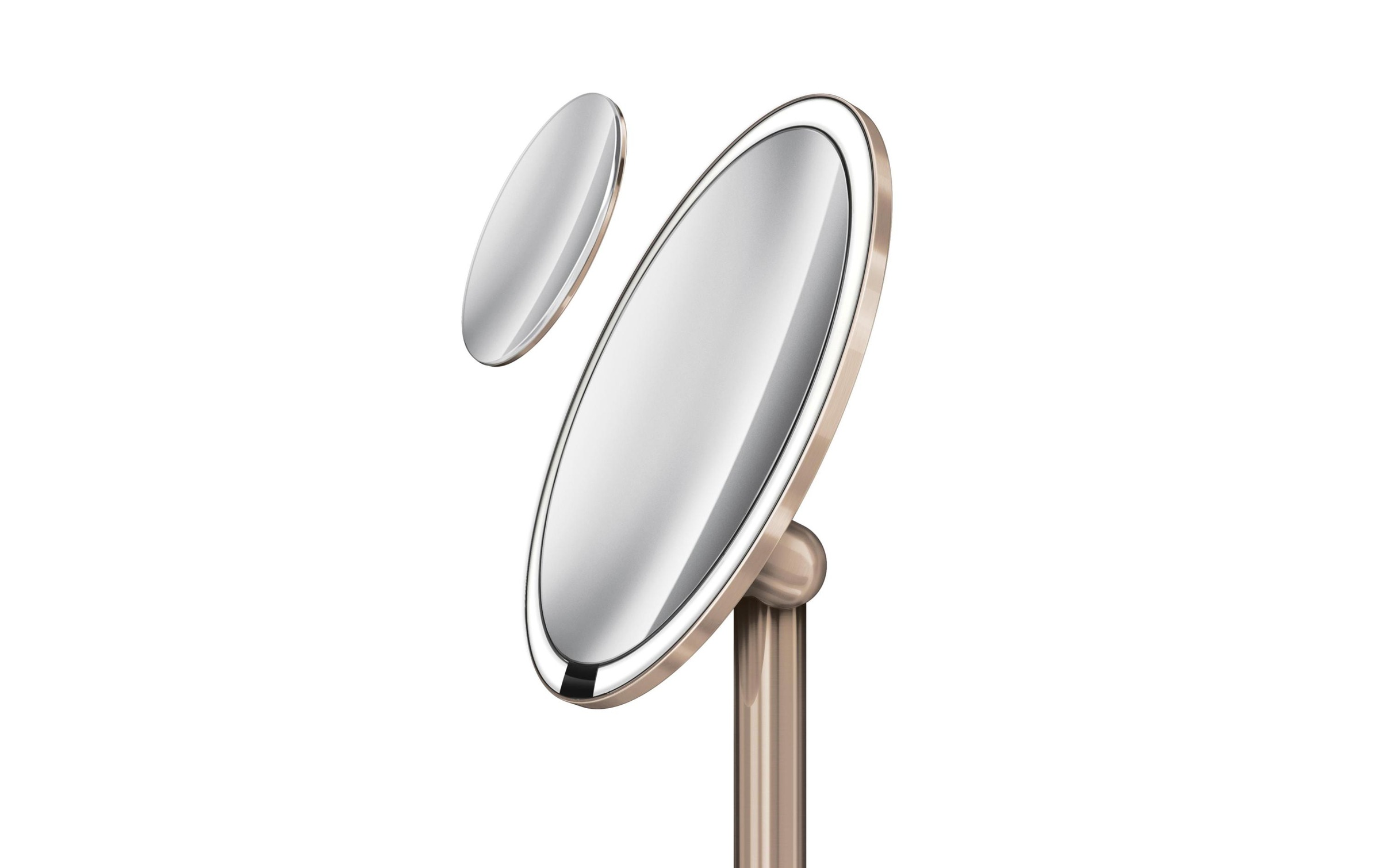 simplehuman Kosmetikspiegel »Kosmetikspiegel mit Sensor 20cm Rosegoldfarben«
