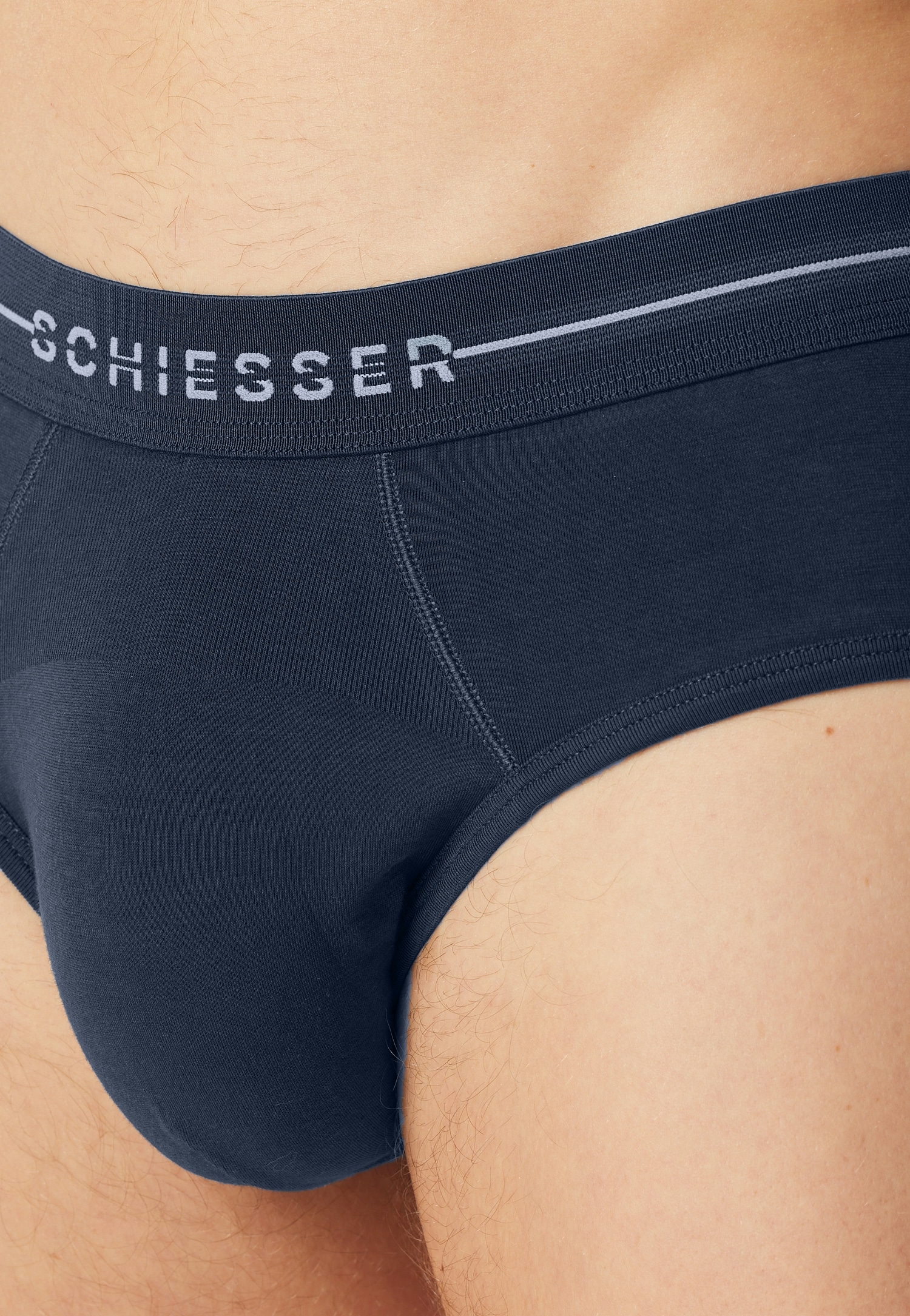 Schiesser Slip rio »Cotton Flex« 2er Pack,  Baumwollmischung, ohne störende Seitennähte, superweich