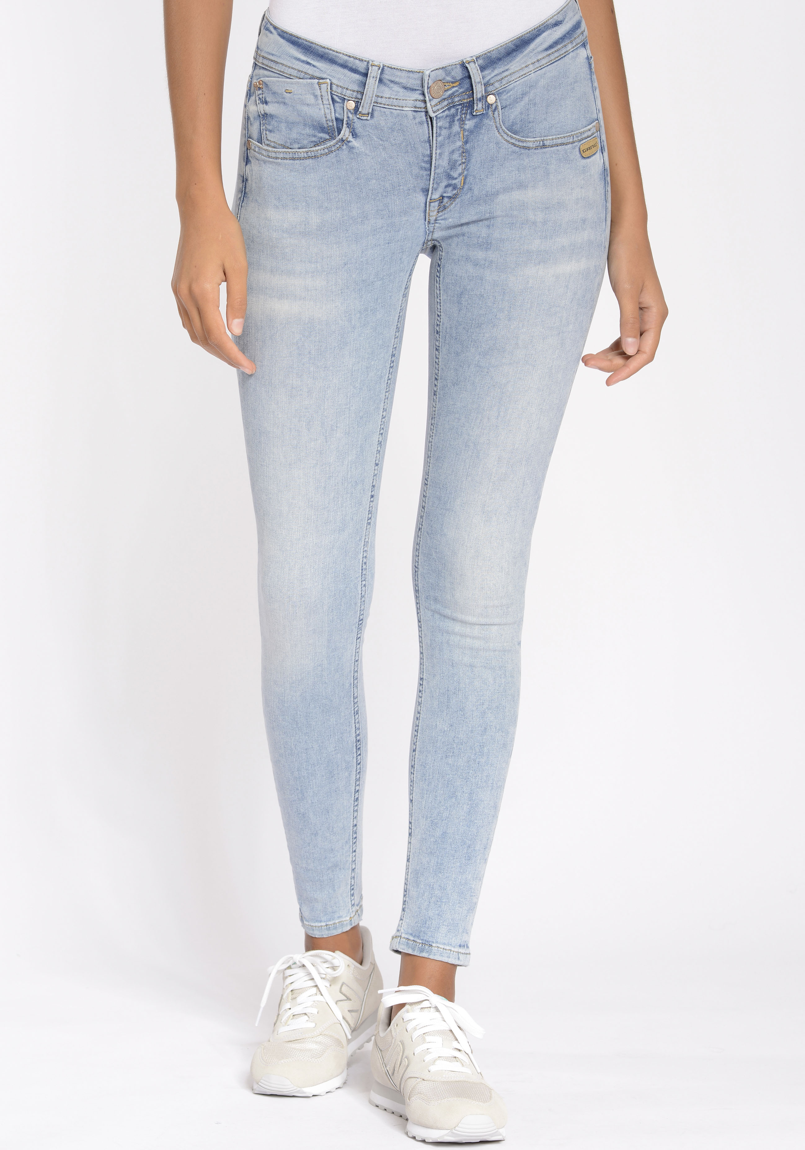 GANG Skinny-fit-Jeans »94FAYE CROPPED«, mit hoher Elastizität und ultimativem Komfort im Sale-Gang 1