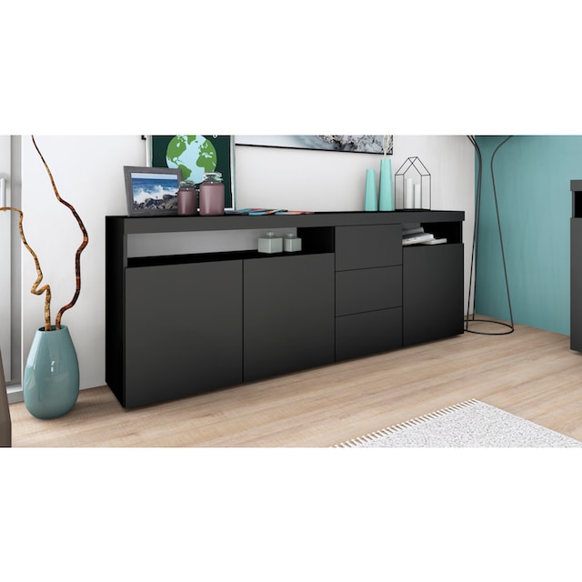 borchardt Möbel Sideboard »Kapstadt«, Breite 200 cm mit 3 Schubkästen jetzt  kaufen