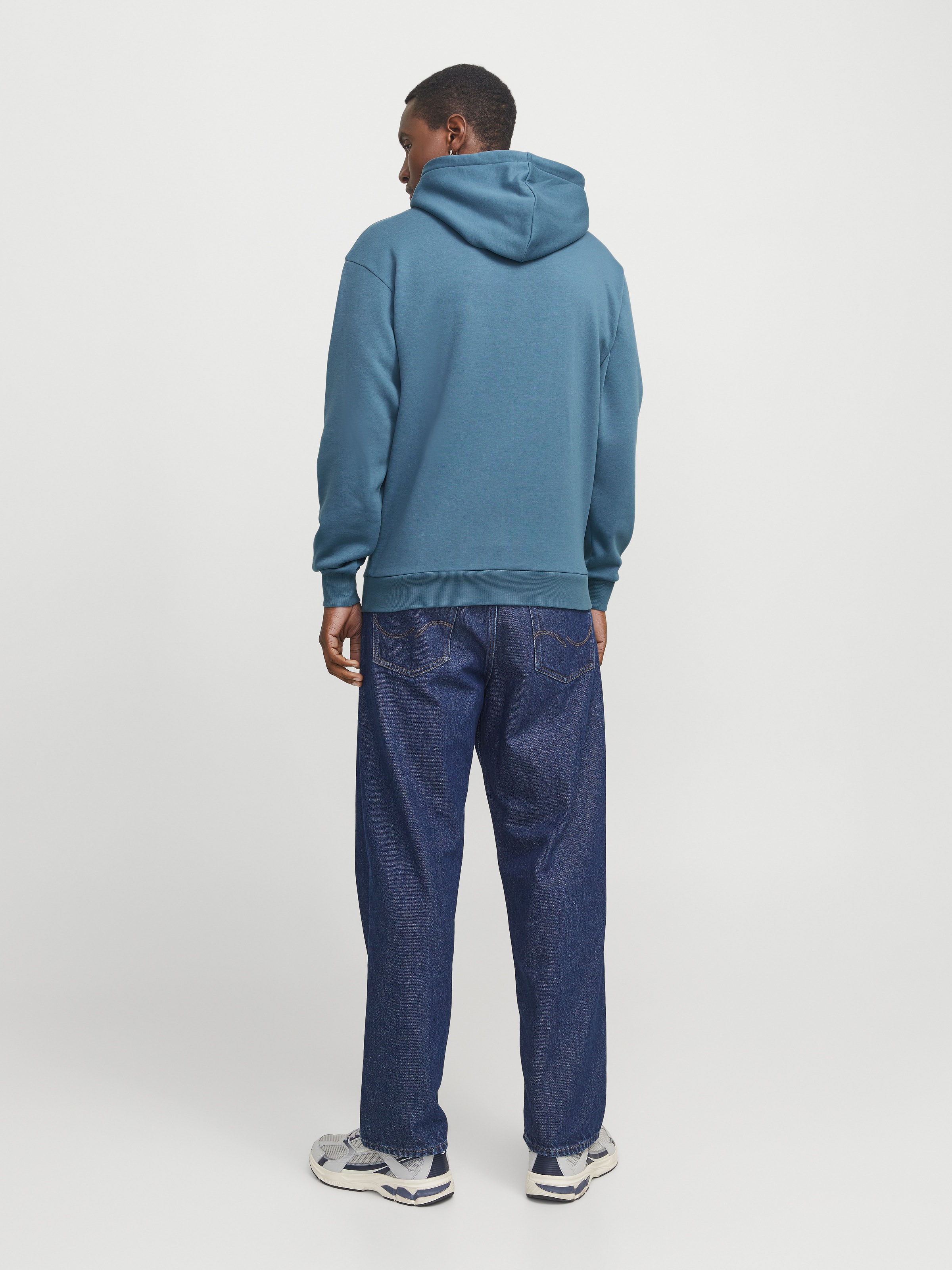 Jack & Jones Kapuzensweatshirt »JJEBRADLEY SWEAT HOOD NOOS«, mit Känguru Tasche