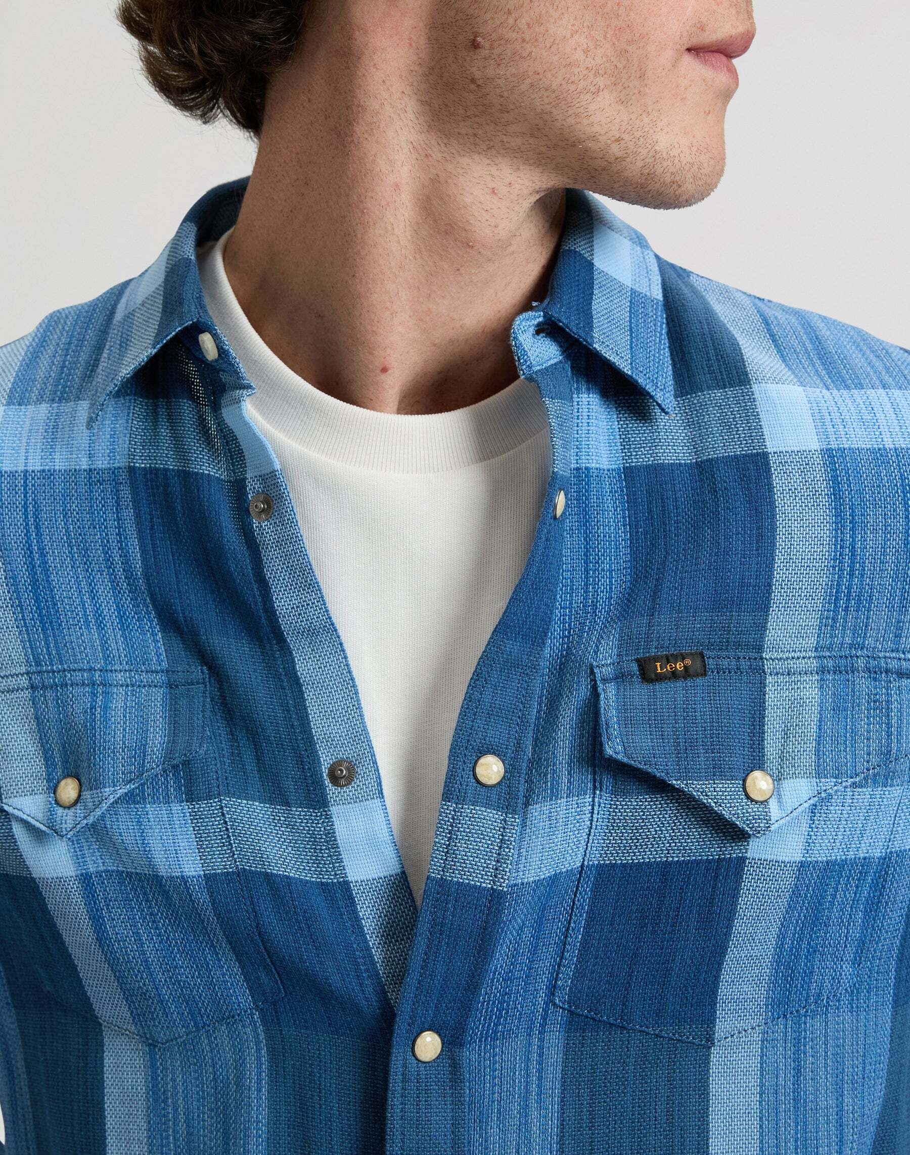 Lee® Langarmhemd »Lee Langarmhemd Clean Western«