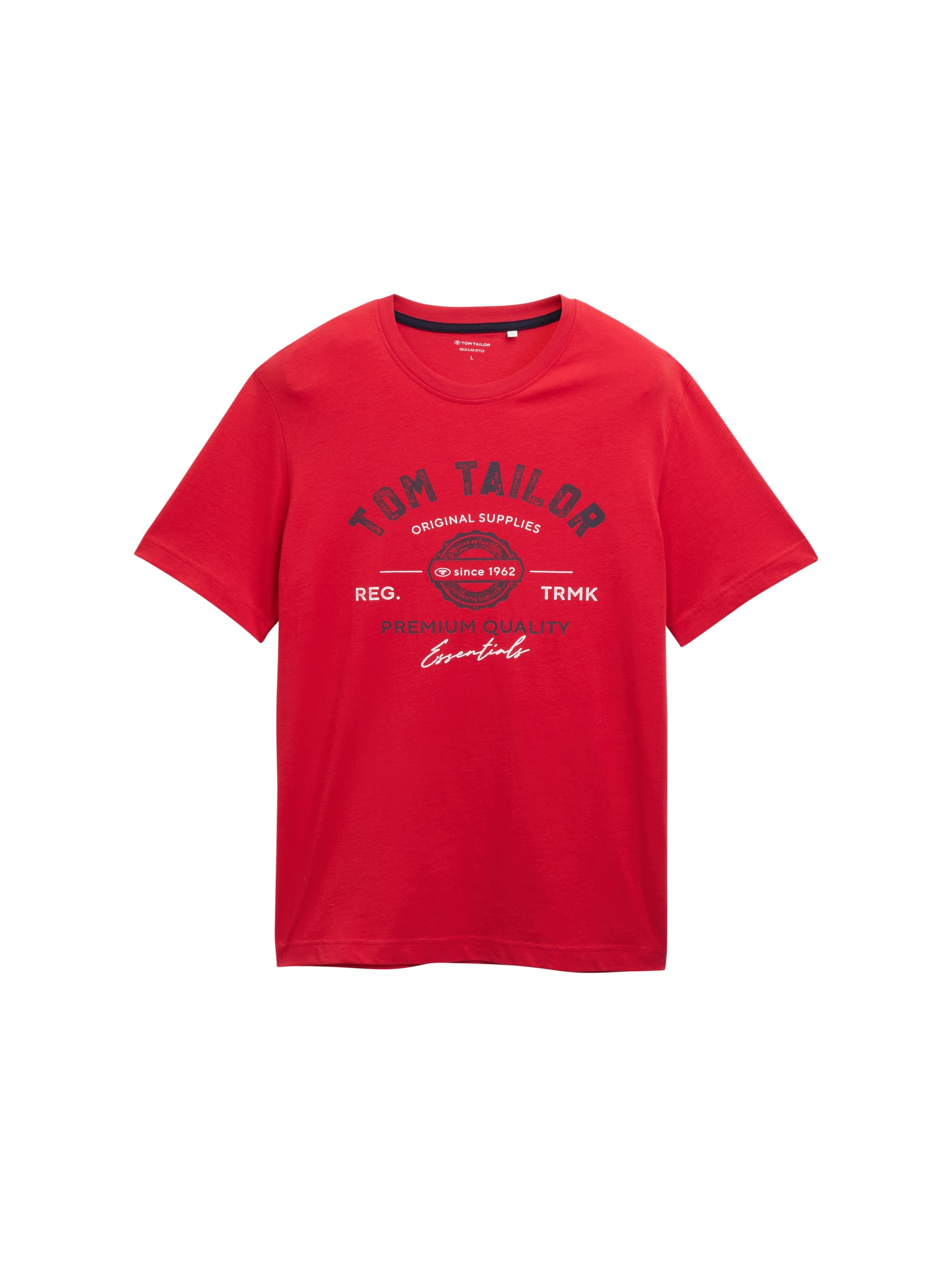 TOM TAILOR T-Shirt, mit grossem Logofrontprint