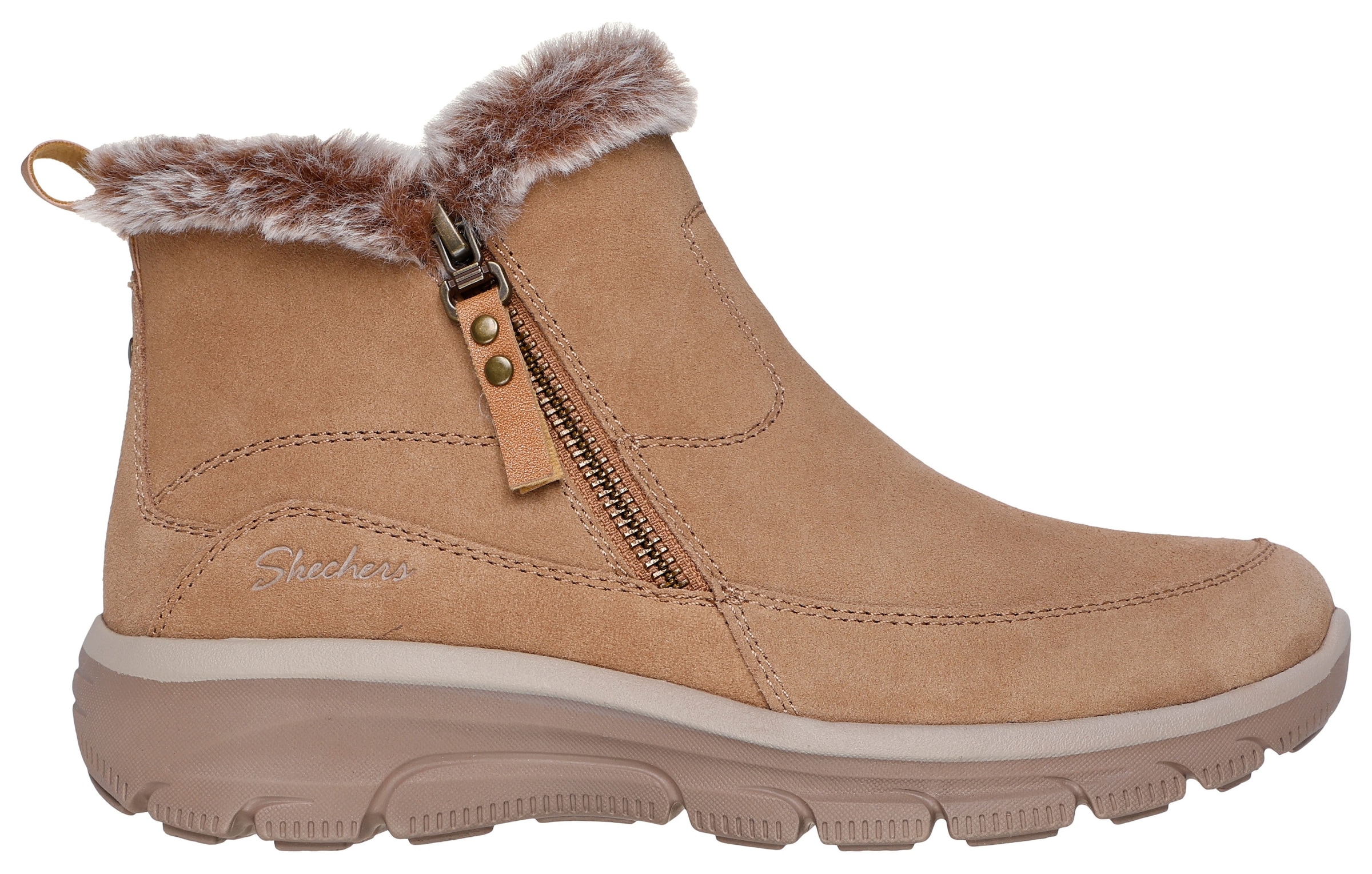 Skechers Winterboots »EASY GOING-COOL ZIP«  Winterschuh, Reissverschlussstiefel mit 3M Scotchgard-Imprägnierung