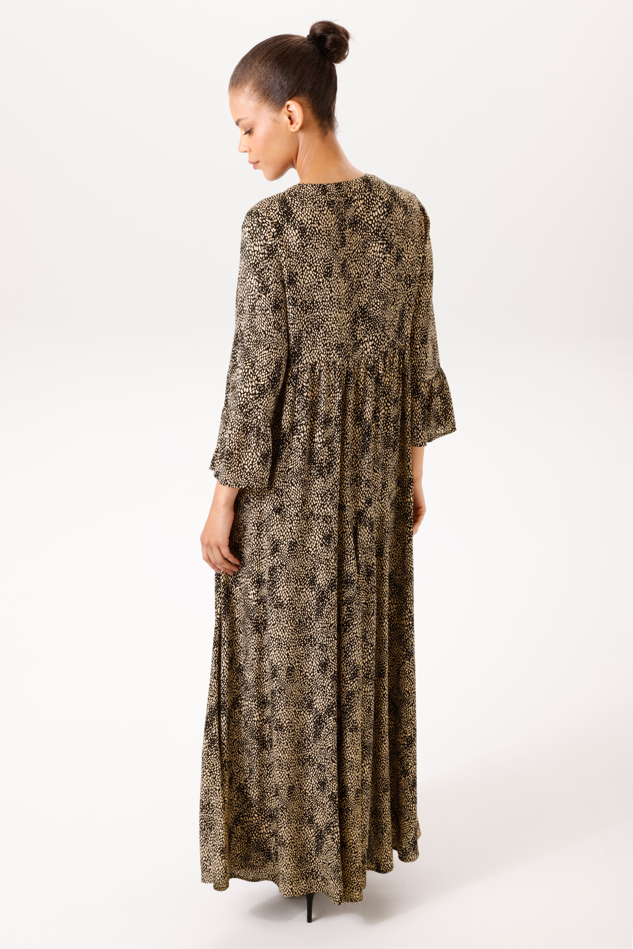 Aniston CASUAL Maxi robe avec imprimé graphique sur toute la surface - NOUVELLE COLLECTION,