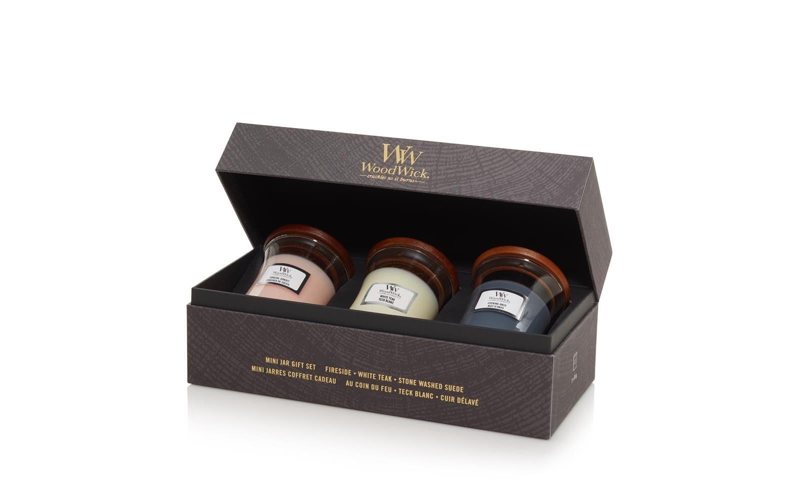 Woodwick Duftkerze »Floral 3 Mini Jar«