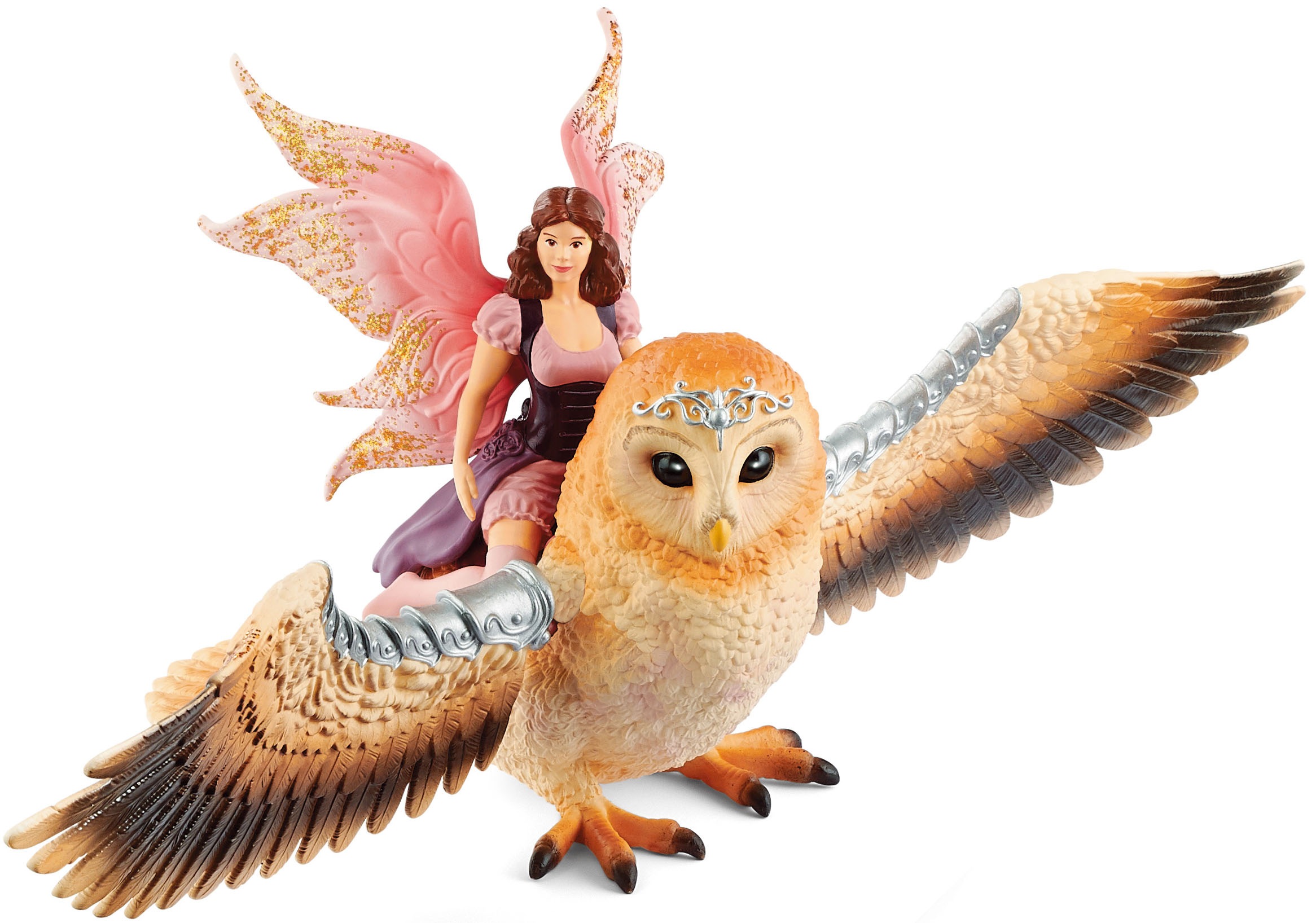 Image of Schleich® Spielfigur »bayala, Elfe auf Glitzer-Eule (70713)« bei Ackermann Versand Schweiz