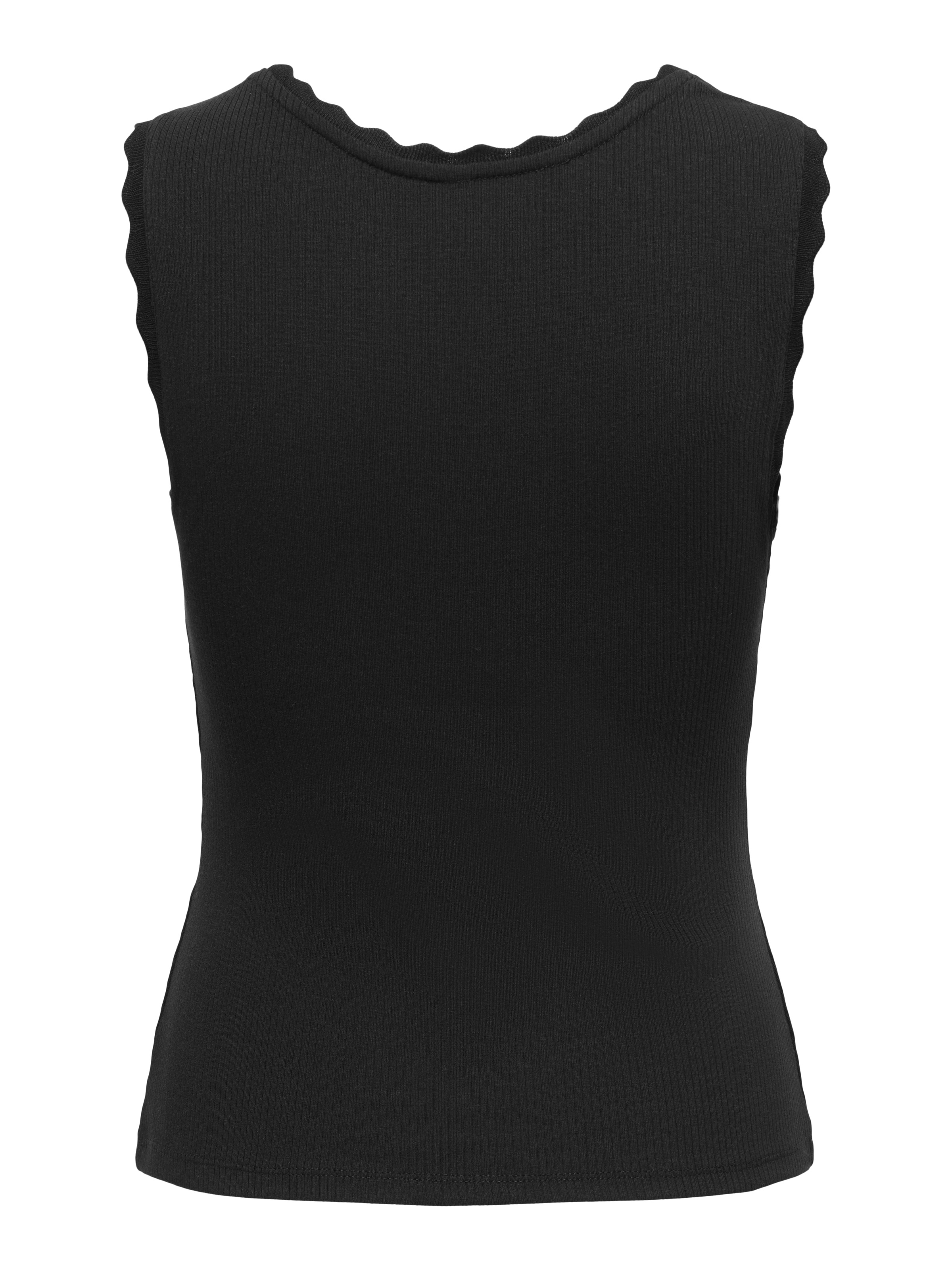 ONLY Débardeur »ONLLUNI S/L TANK TOP CS JRS« mélange de coton, regular fit, col rond
