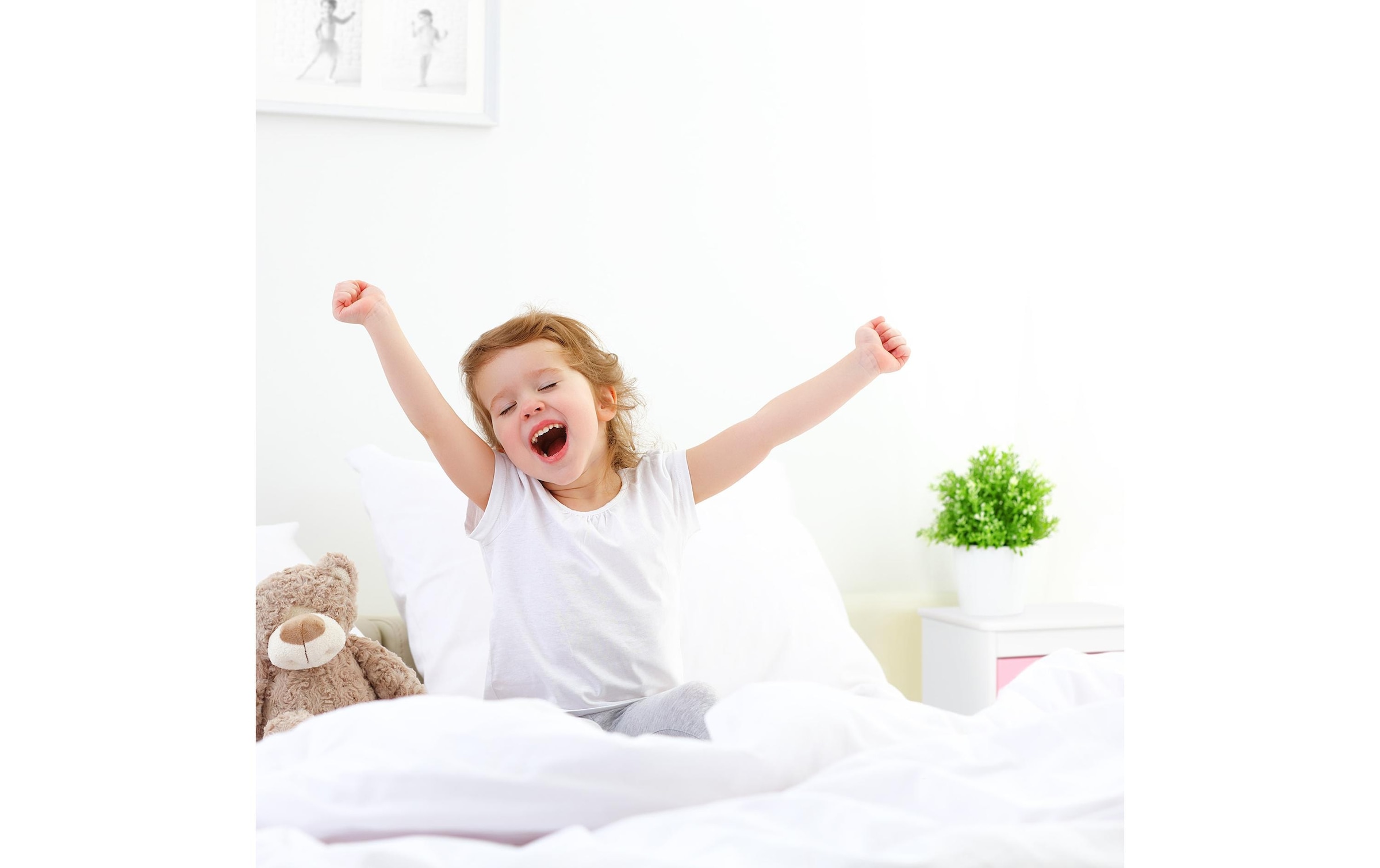 relaxdays Nachttisch »für Kinder Schwan 32 x 41 cm«