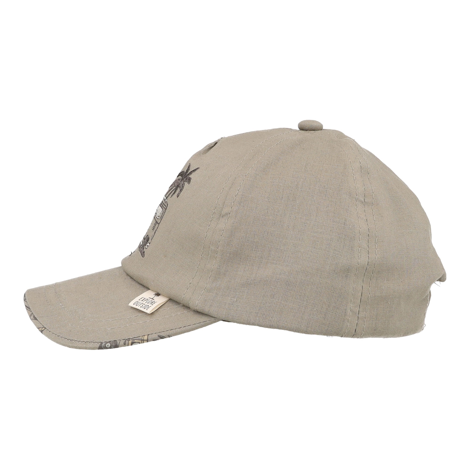 MAXIMO Baseball Cap 1 Stk. Leinen-Mix, Camping-Motiv, Cap, Jungen