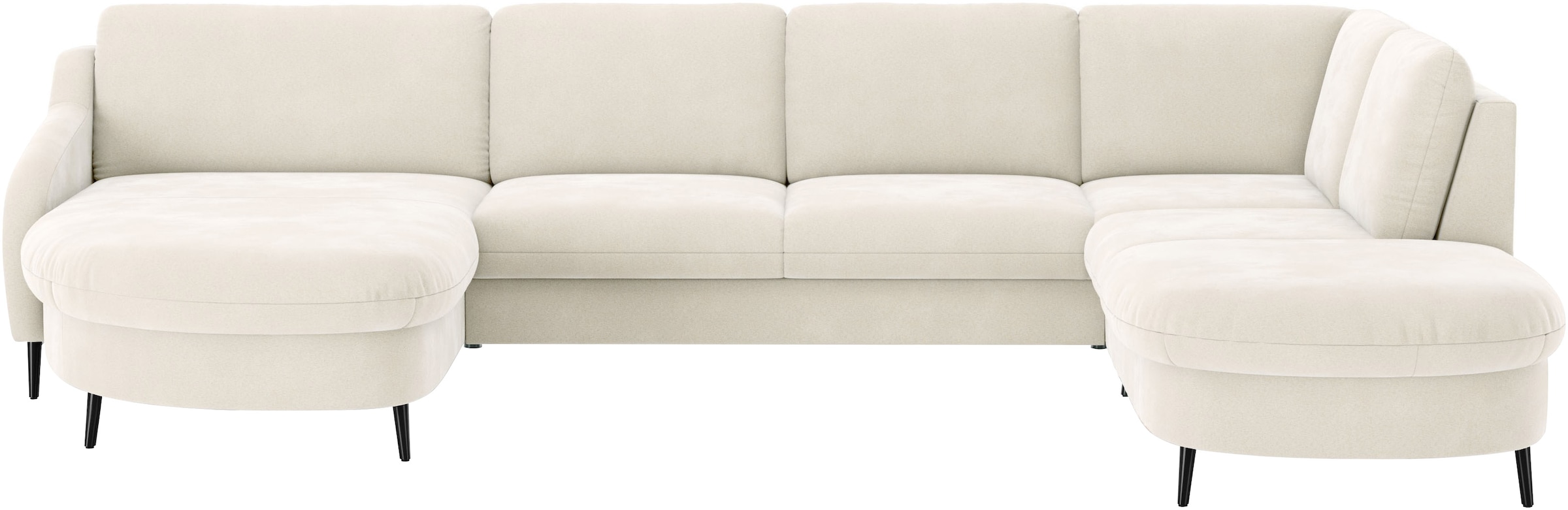 sit&more Wohnlandschaft »Soul U-Form« wahlweise mit Bett und Bettkasten