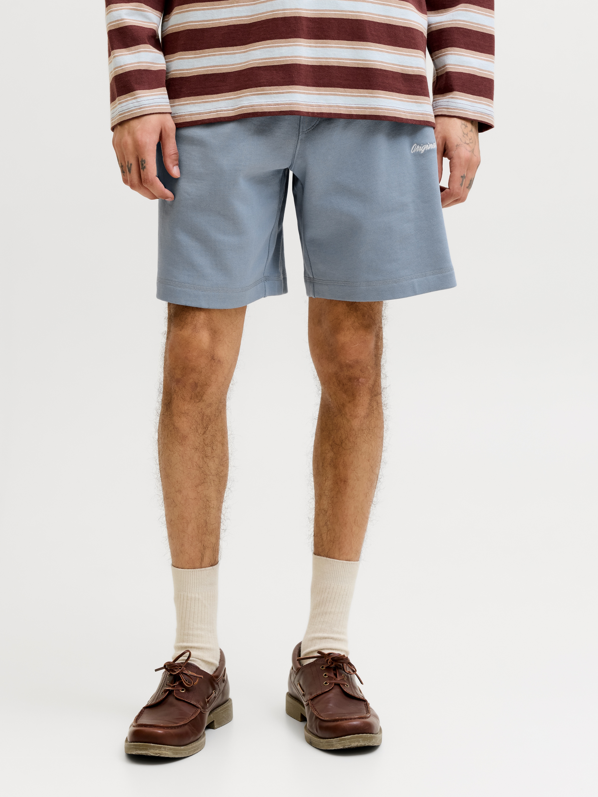 Jack & Jones Sweatshorts »JPSTKARL NORREBRO SWEAT SHORTS REG SN«  mélange coton, coupe décontractée