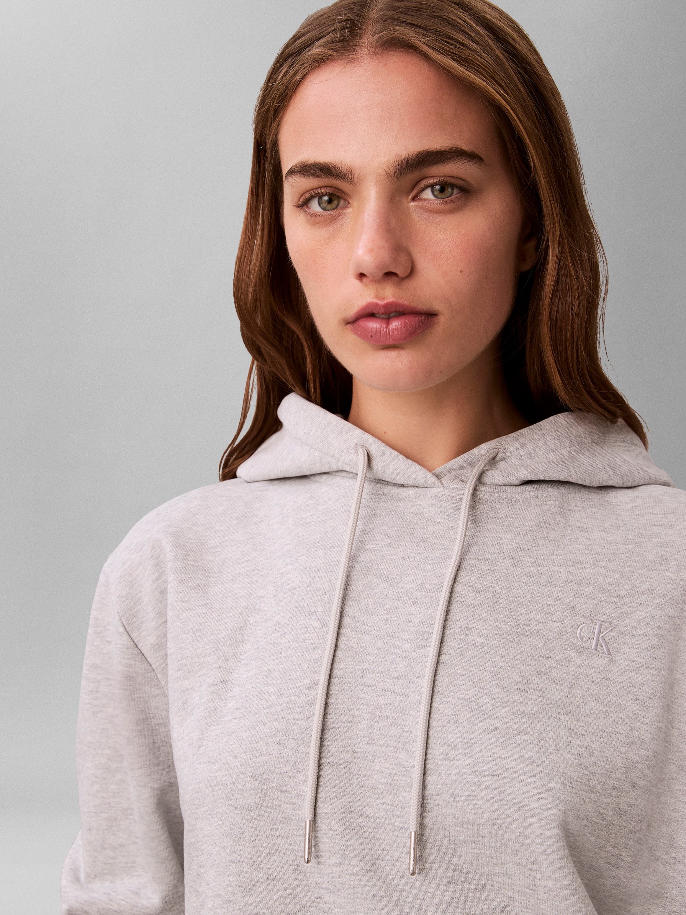 Calvin Klein Jeans Sweat à capuche »LS ARCHIVE TERRY PO HOOD«, Mit Rundhalsausschnitt
