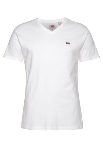 Levi's® V-Shirt »LE ORIGINAL HM VNECK«, mit Logostickerei kaufen