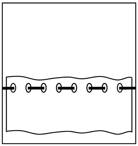 (1 HxB: kaufen Scheibengardine Gerster jetzt St.), »VÖGELCHEN«, 50x145