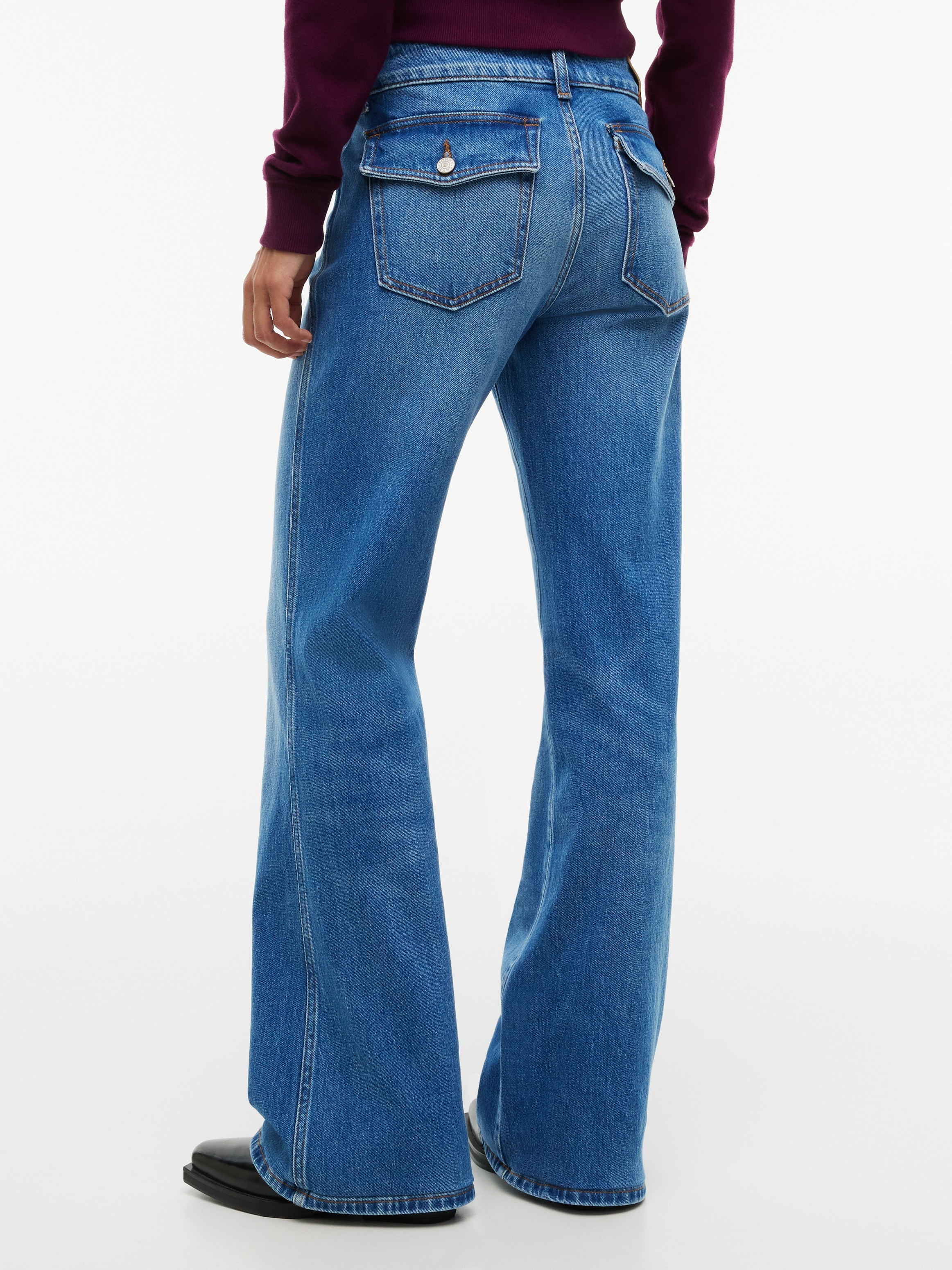Tommy Jeans Jeans bootcut »SIA LOW RISE BOOTCUT BJ0133« mélange de coton