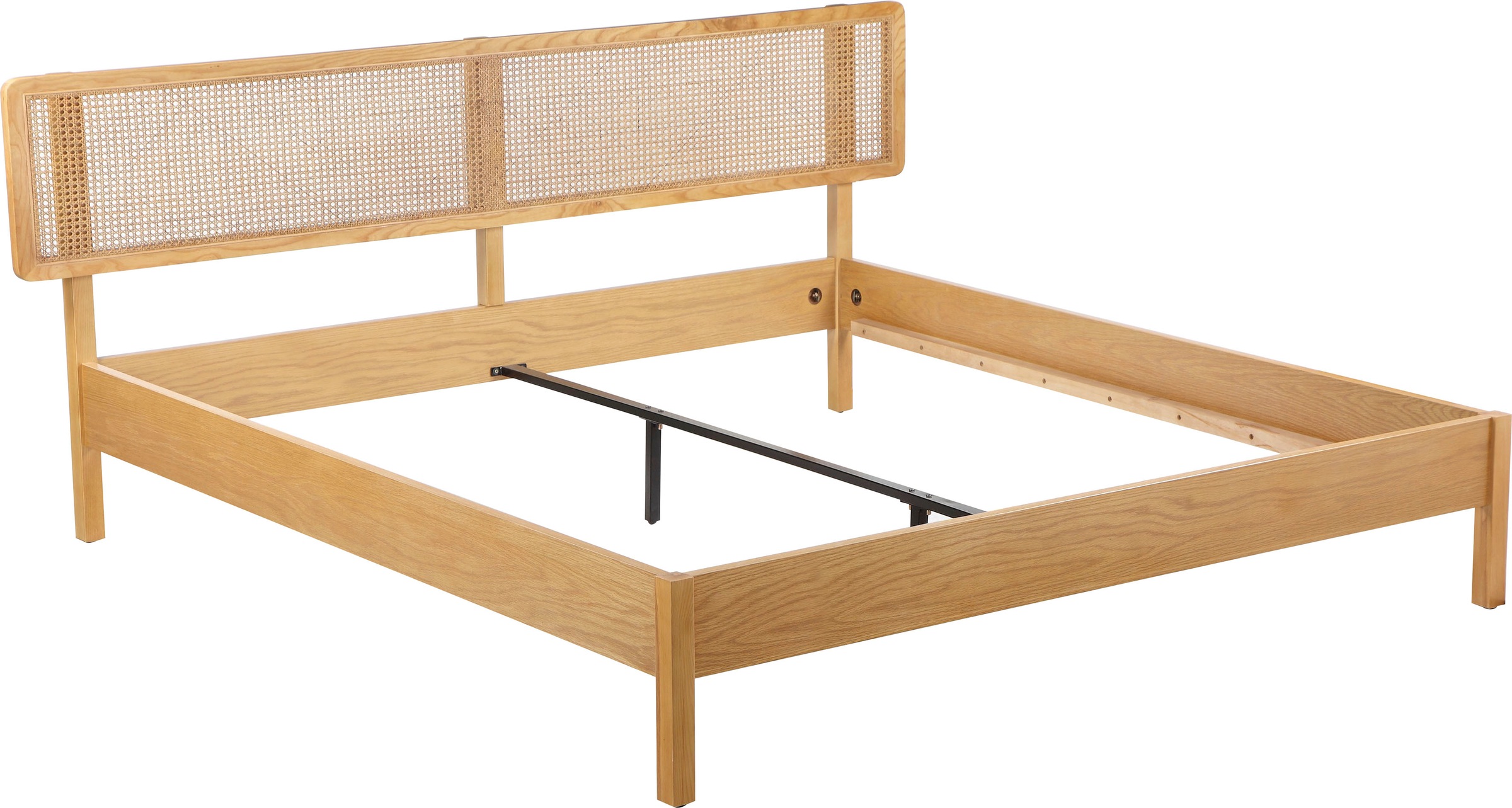 Image of COUCH♥ Holzbett »Feines Geflecht«, Wiener Geflecht im Kopfteil bei Ackermann Versand Schweiz