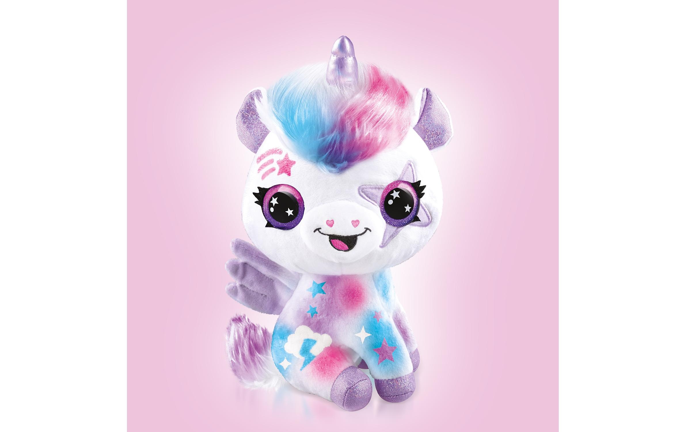 Plüschfigur »Canal Toys Airbrush Plush Glow in the Dark Unicorn«