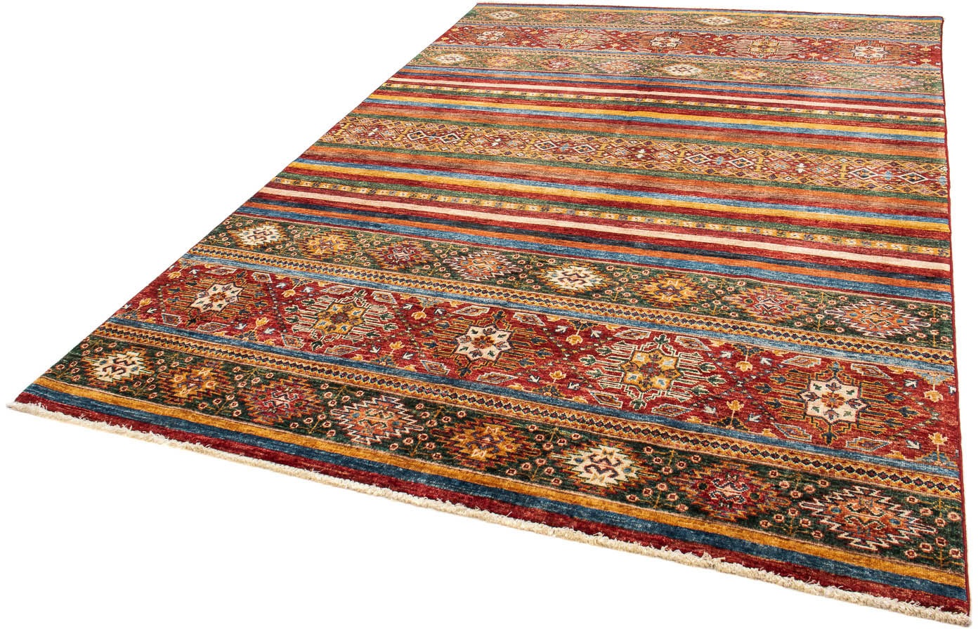 Image of morgenland Orientteppich »Ziegler - 258 x 179 cm - mehrfarbig«, rechteckig, 6 mm Höhe, Wohnzimmer, Handgeknüpft, Einzelstück mit Zertifikat bei Ackermann Versand Schweiz