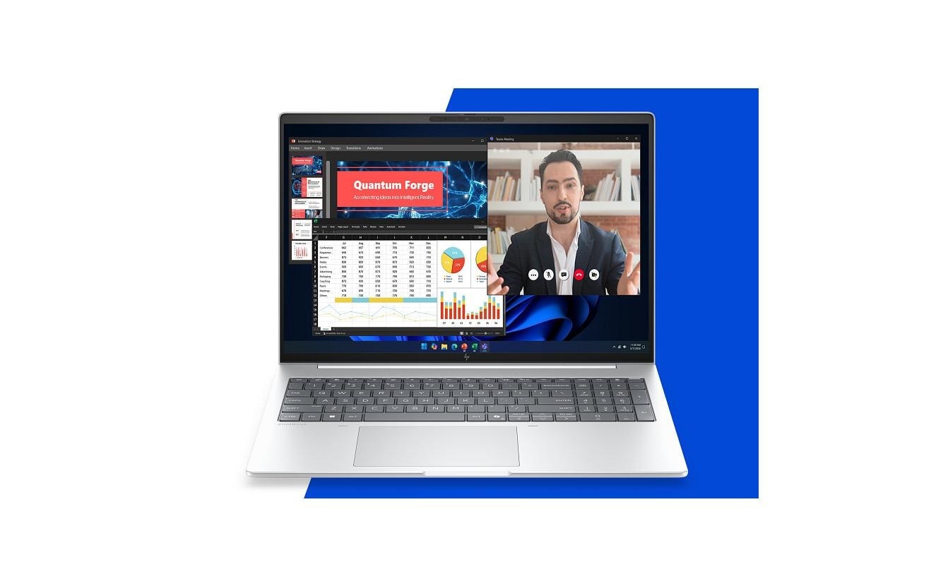 Image of HP Business-Notebook "EliteBook 8 G2i 16 AI PC DN6T1ET" / 16 ″ Intel Core Ultra 7 Integrierte NPU (Neural Processing Unit)