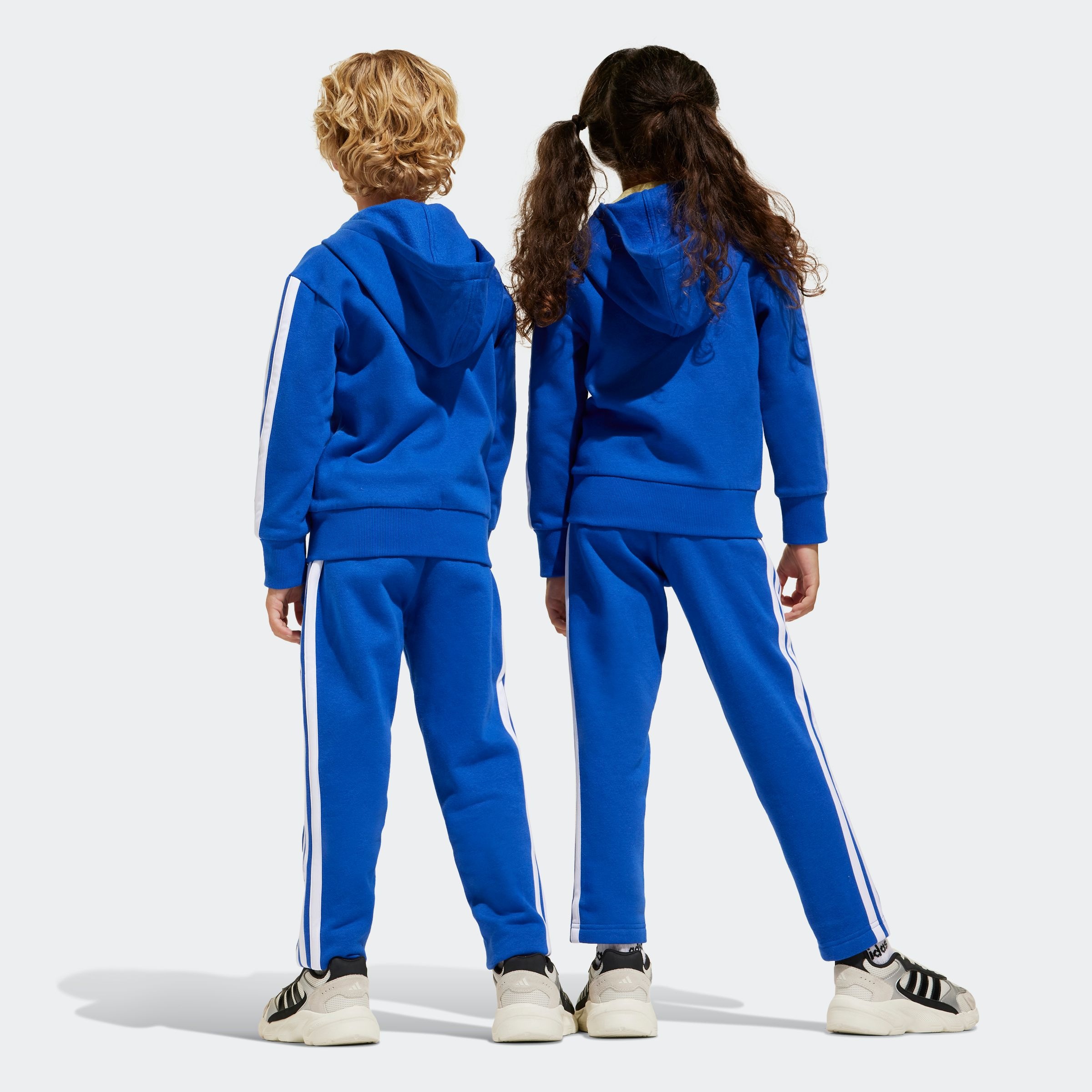 adidas Sportswear Trainingsanzug »LK 3S TIB FL TS«, (2 tlg.)