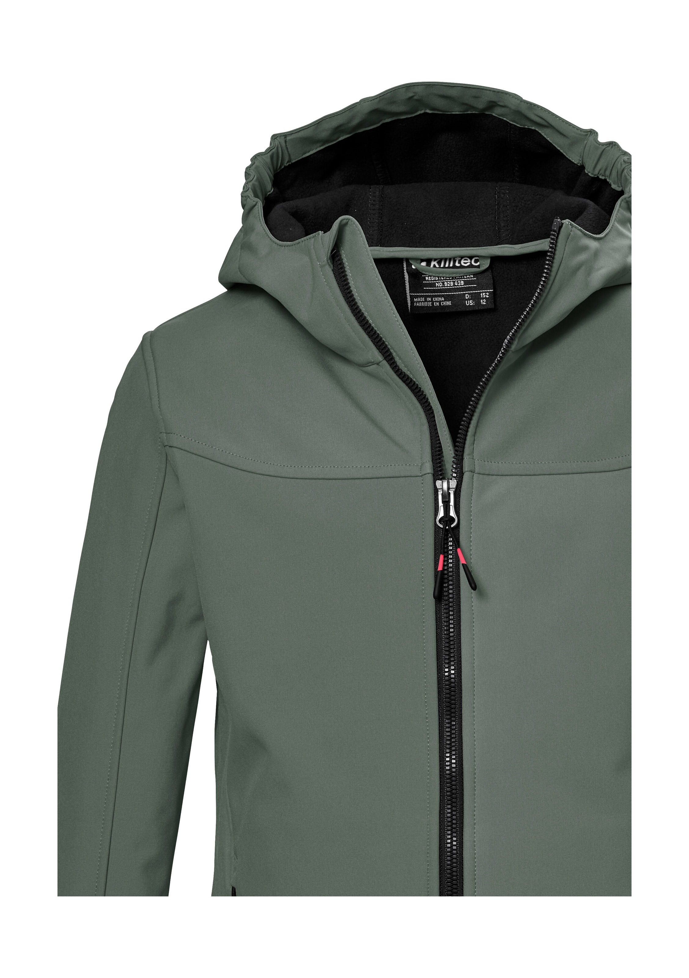 Killtec Softshelljacke »KOS 145 GRLS SFTSHLL JCKT«, Wind- und wasserabweisende Mädchenjacke, atmungsaktiver Mesh-Einsatz