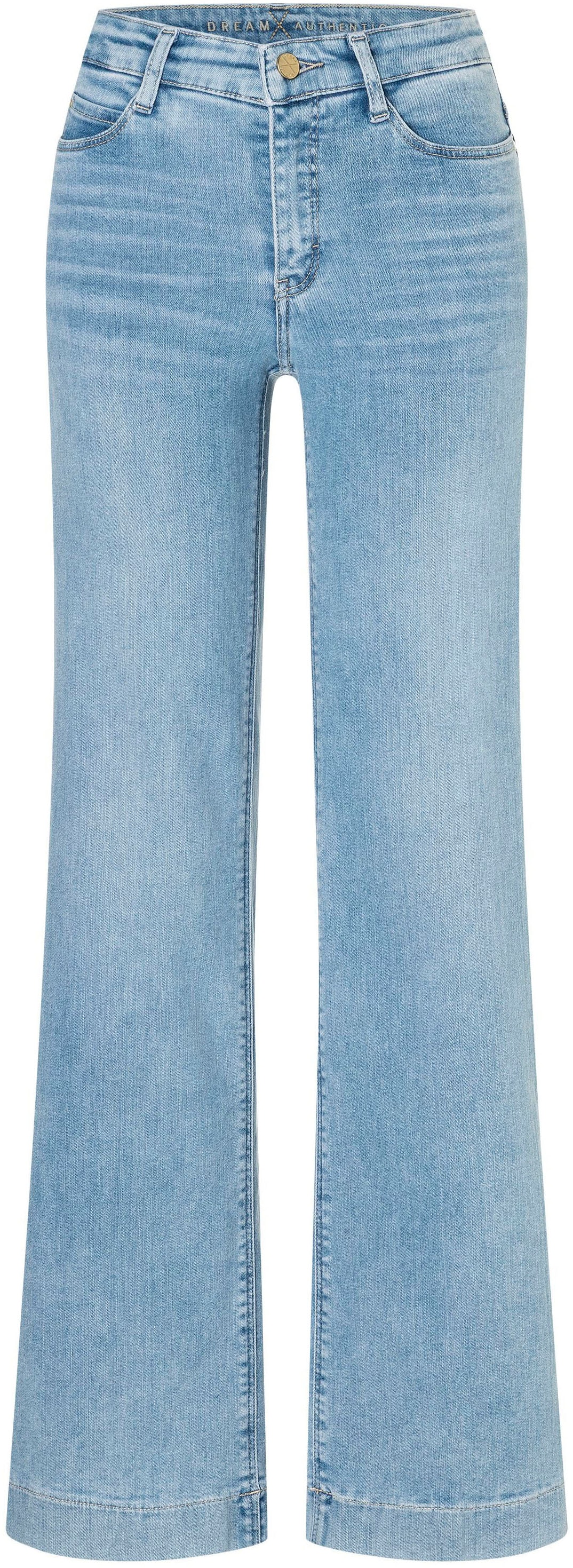 Image of MAC Weite Jeans "Dream Wide authentic" mit formendem Shaping-Effekt