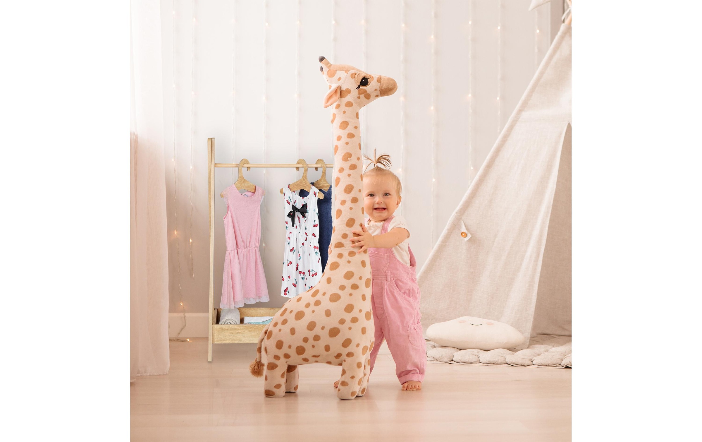 relaxdays Kleiderständer »für Kinder 64.5 x 99 cm«