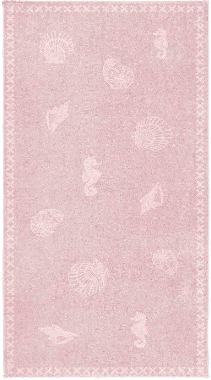 Seahorse Strandtuch »Shells«, (1 St., Strandtuch 100 x 200 cm), mit Meeres Motiven