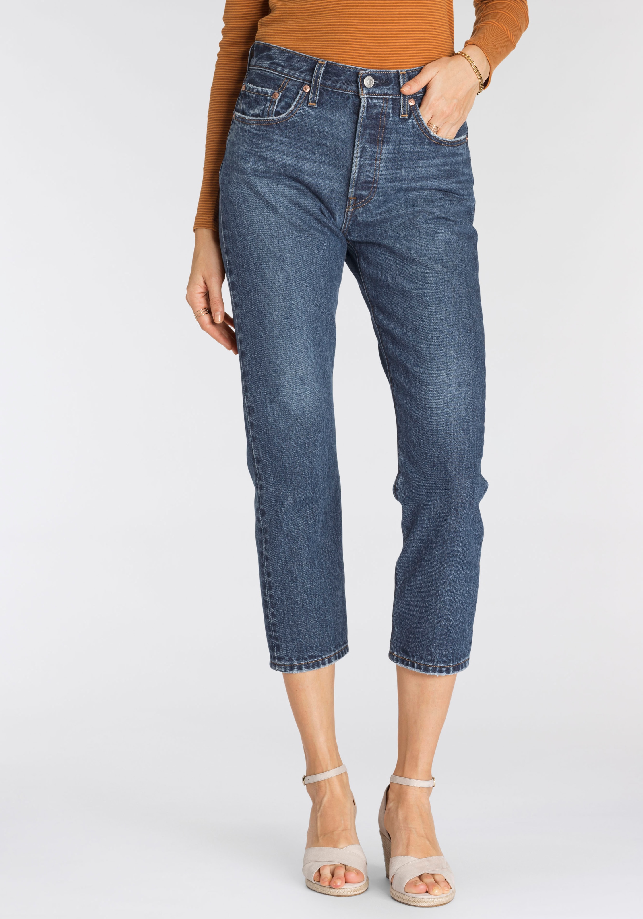 Levi's® 7/8-Jeans »501 Crop«, 501 Collection, 5-Pocket-Style